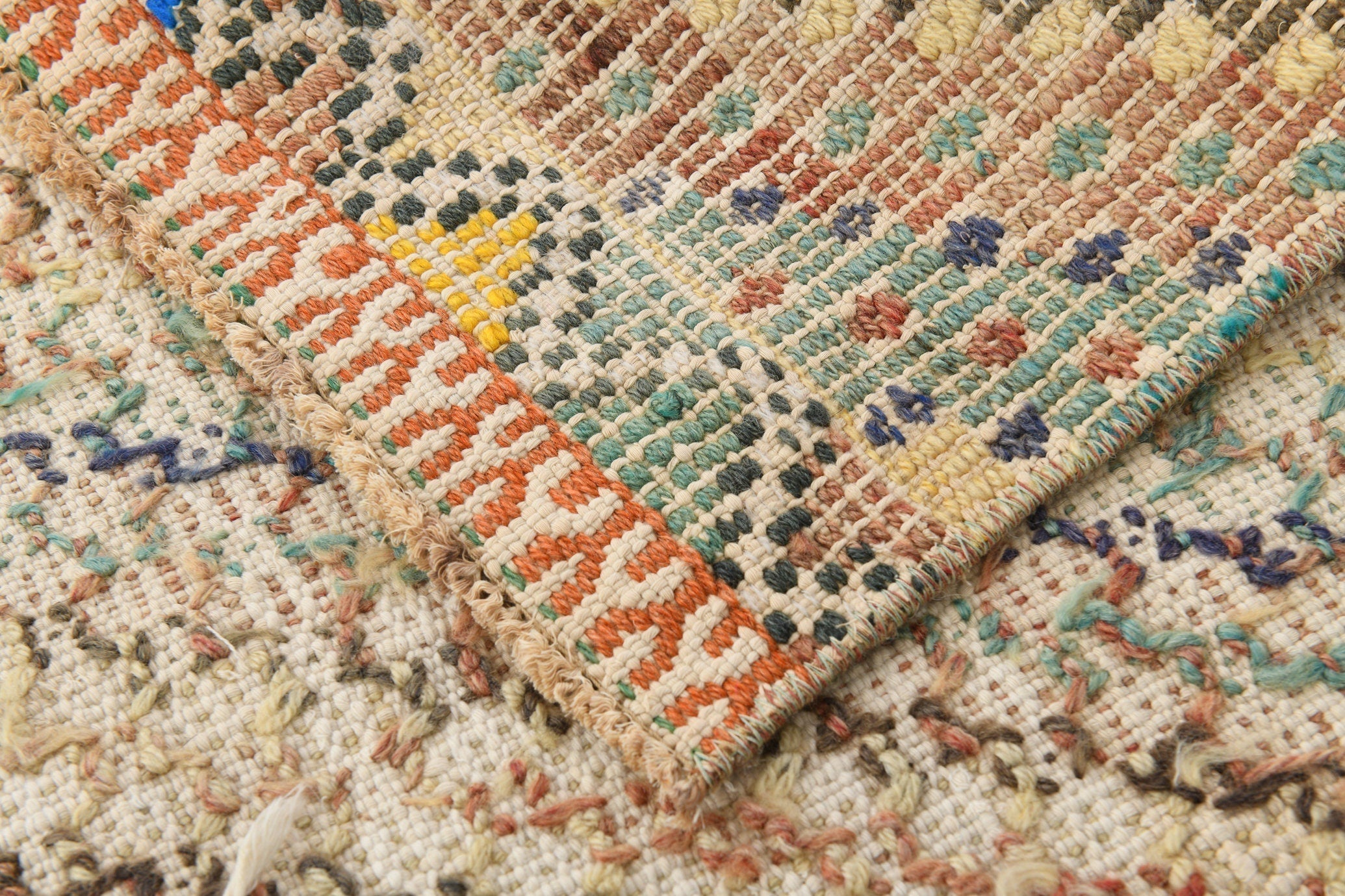 Vintage Kilim Anatolian 2'8" x 8'5" ft