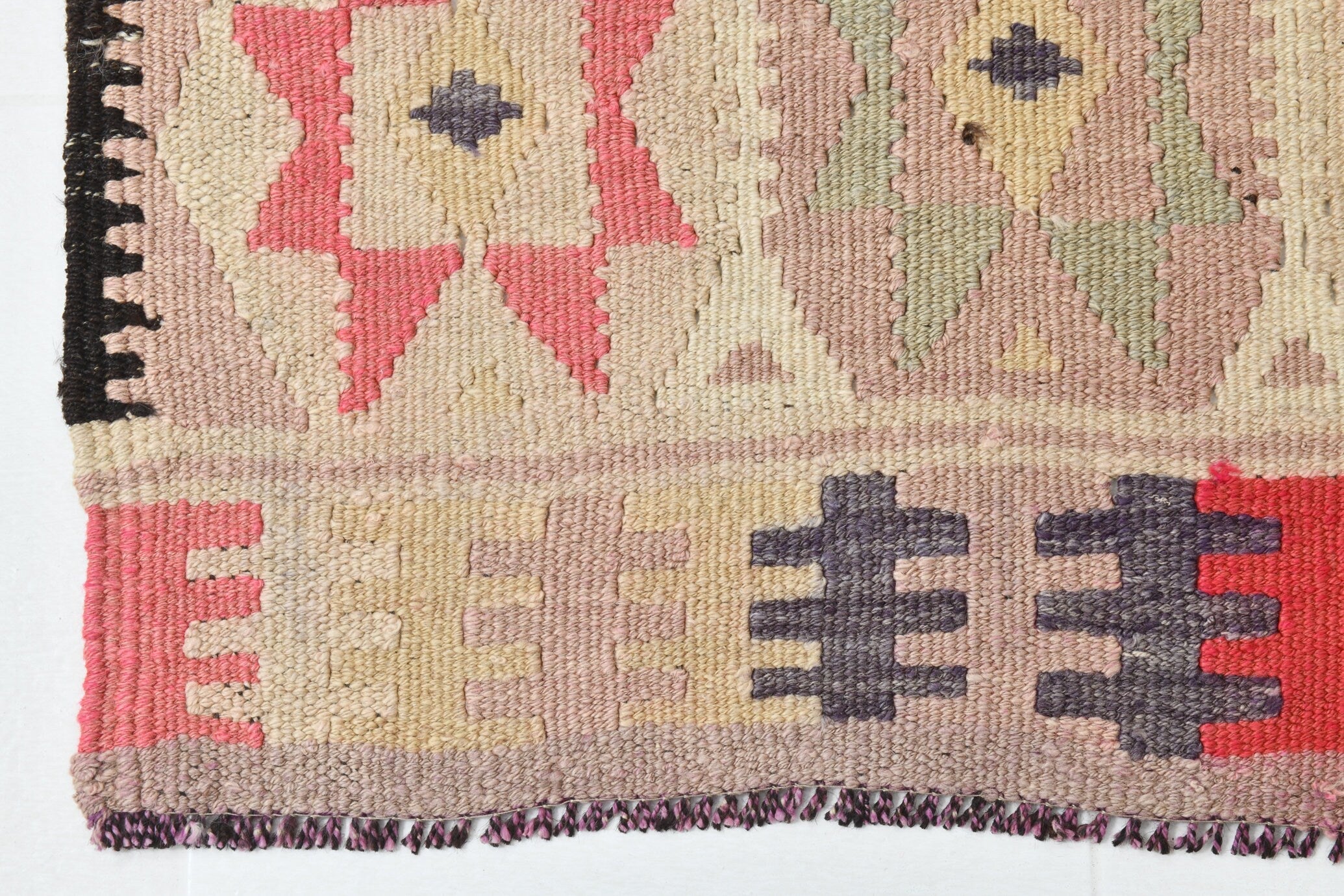 Vintage Kilim Anatolian 2’9’’ x 10’6’’ ft