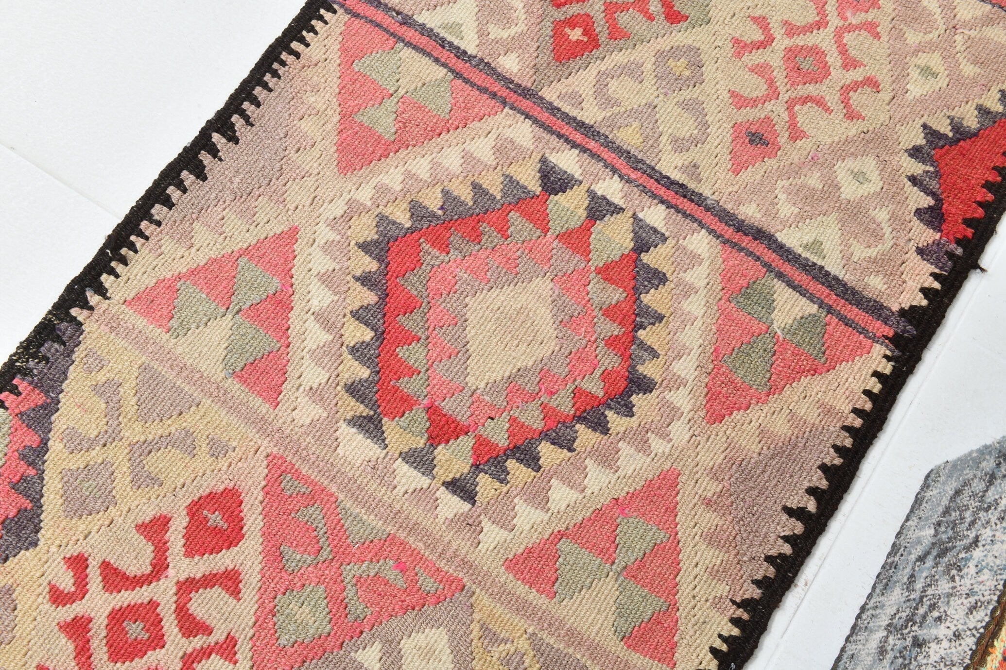 Vintage Kilim Anatolian 2’9’’ x 10’6’’ ft
