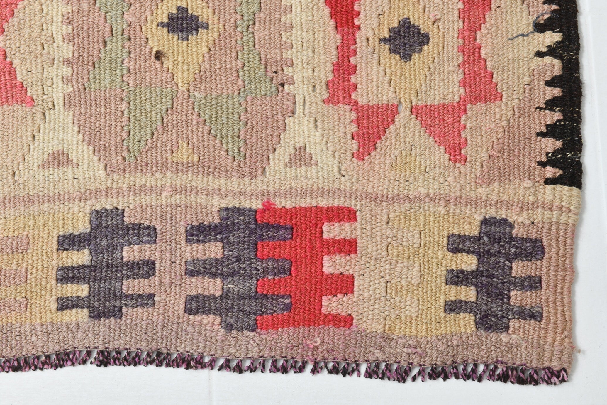 Vintage Kilim Anatolian 2’9’’ x 10’6’’ ft