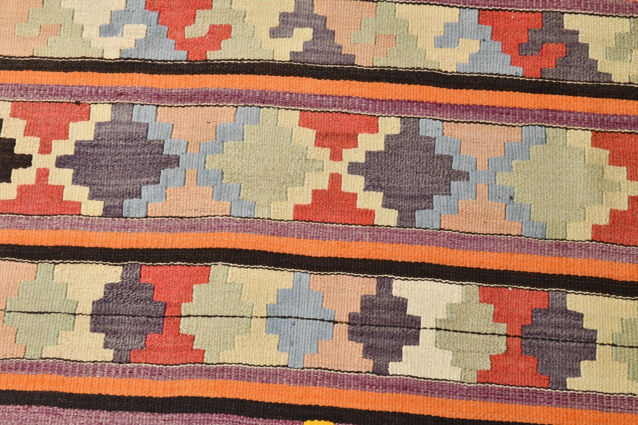 Vintage Kilim Anatolian 2’9’’ x 11’11’’ ft