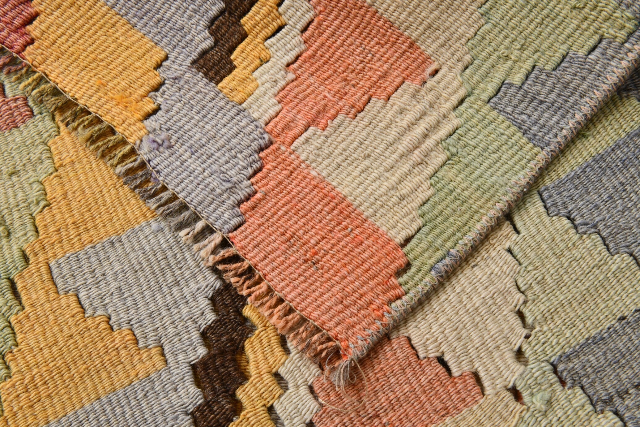 Vintage Kilim Anatolian 2'9" x 11'6" ft