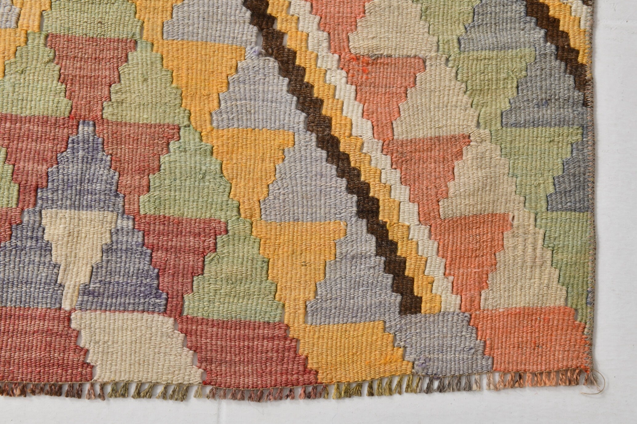 Vintage Kilim Anatolian 2'9" x 11'6" ft