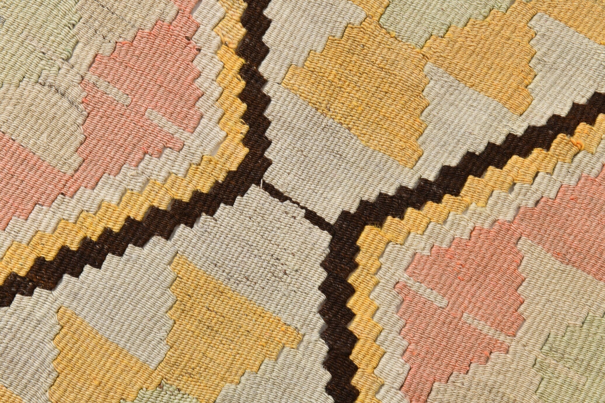 Vintage Kilim Anatolian 2'9" x 11'6" ft