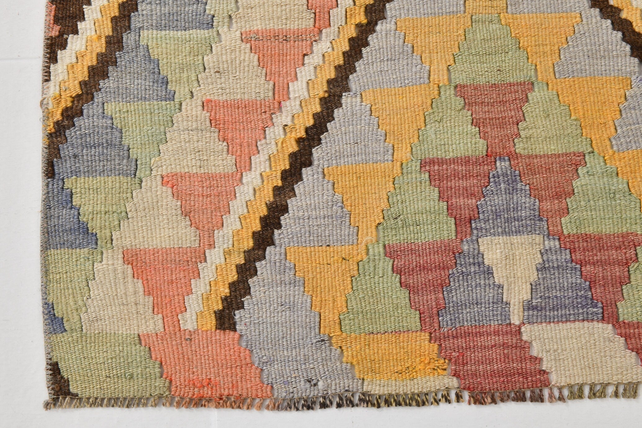 Vintage Kilim Anatolian 2'9" x 11'6" ft