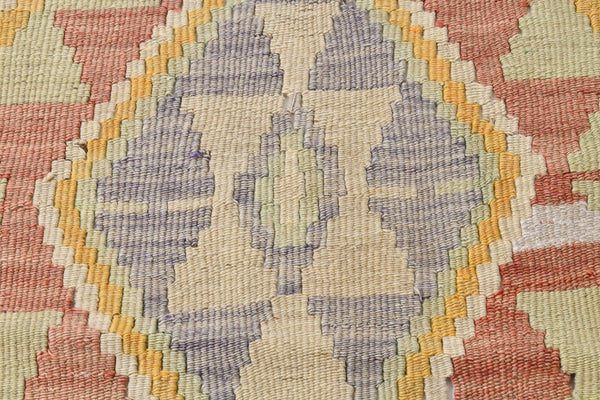 Vintage Kilim Anatolian 2'9" x 11'6" ft