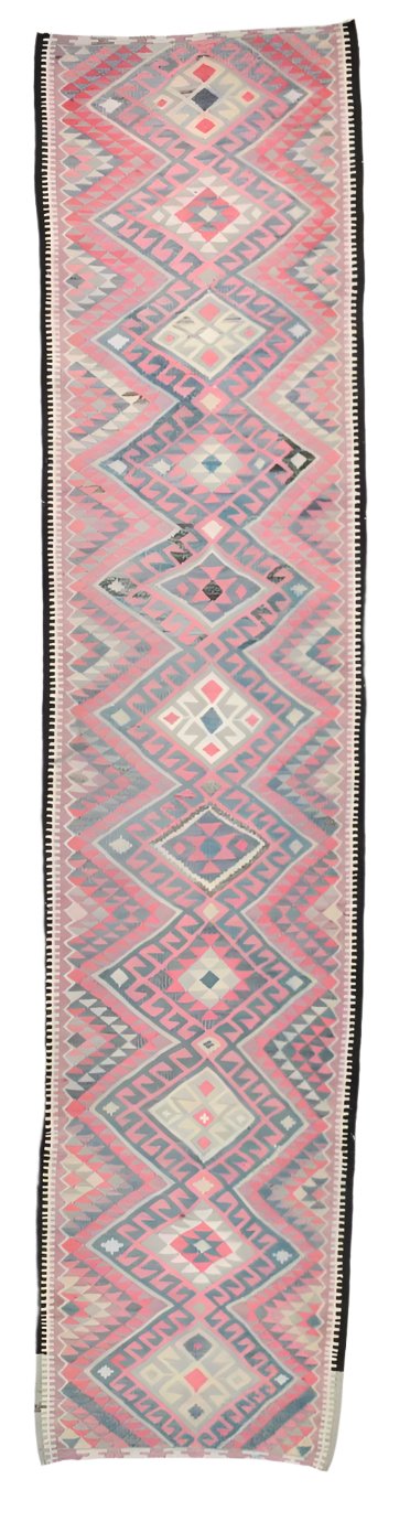 Vintage Kilim Anatolian 2’9’’ x 12’6’’ ft