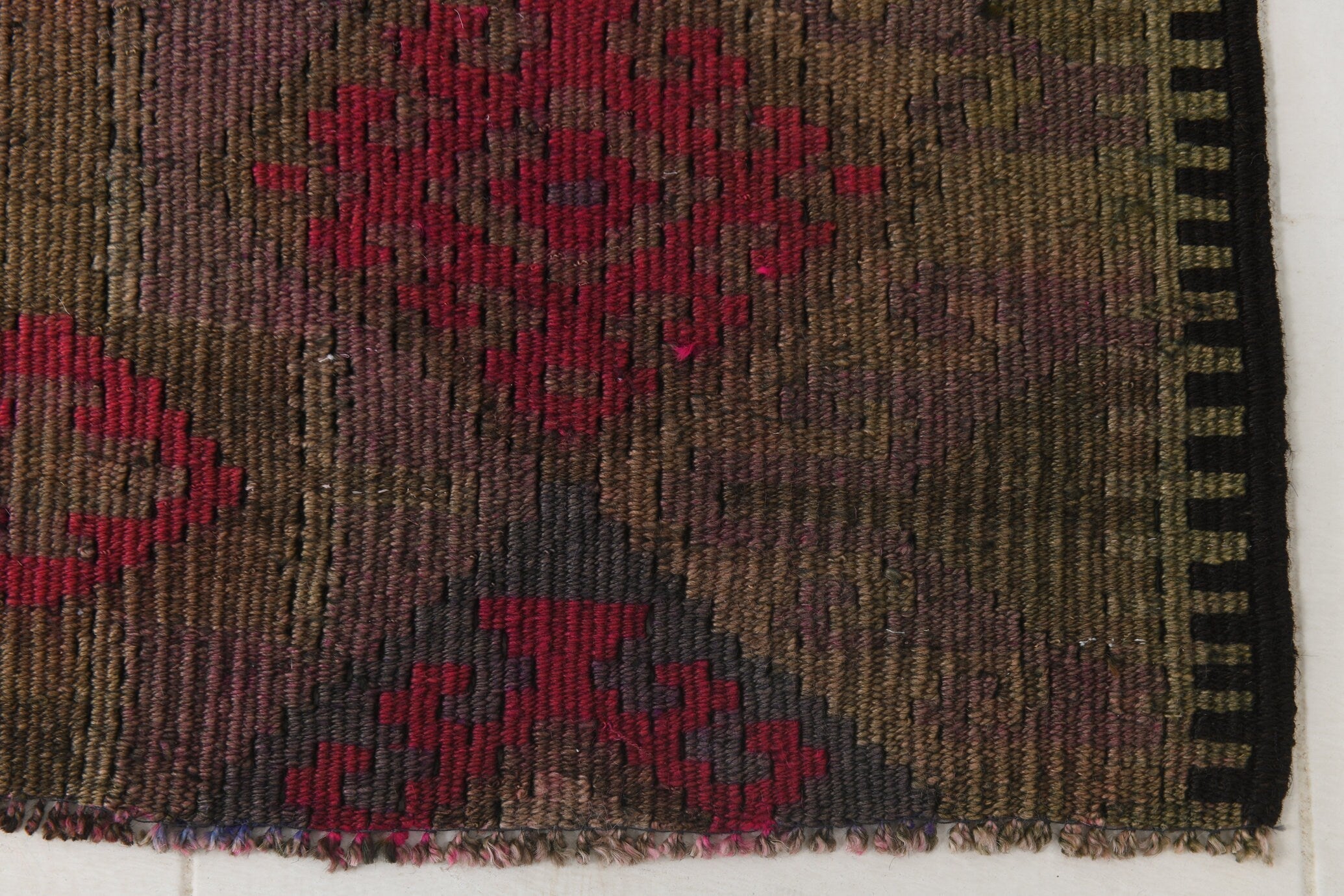 Vintage Kilim Anatolian 3’0’’ x 13’12’’ ft