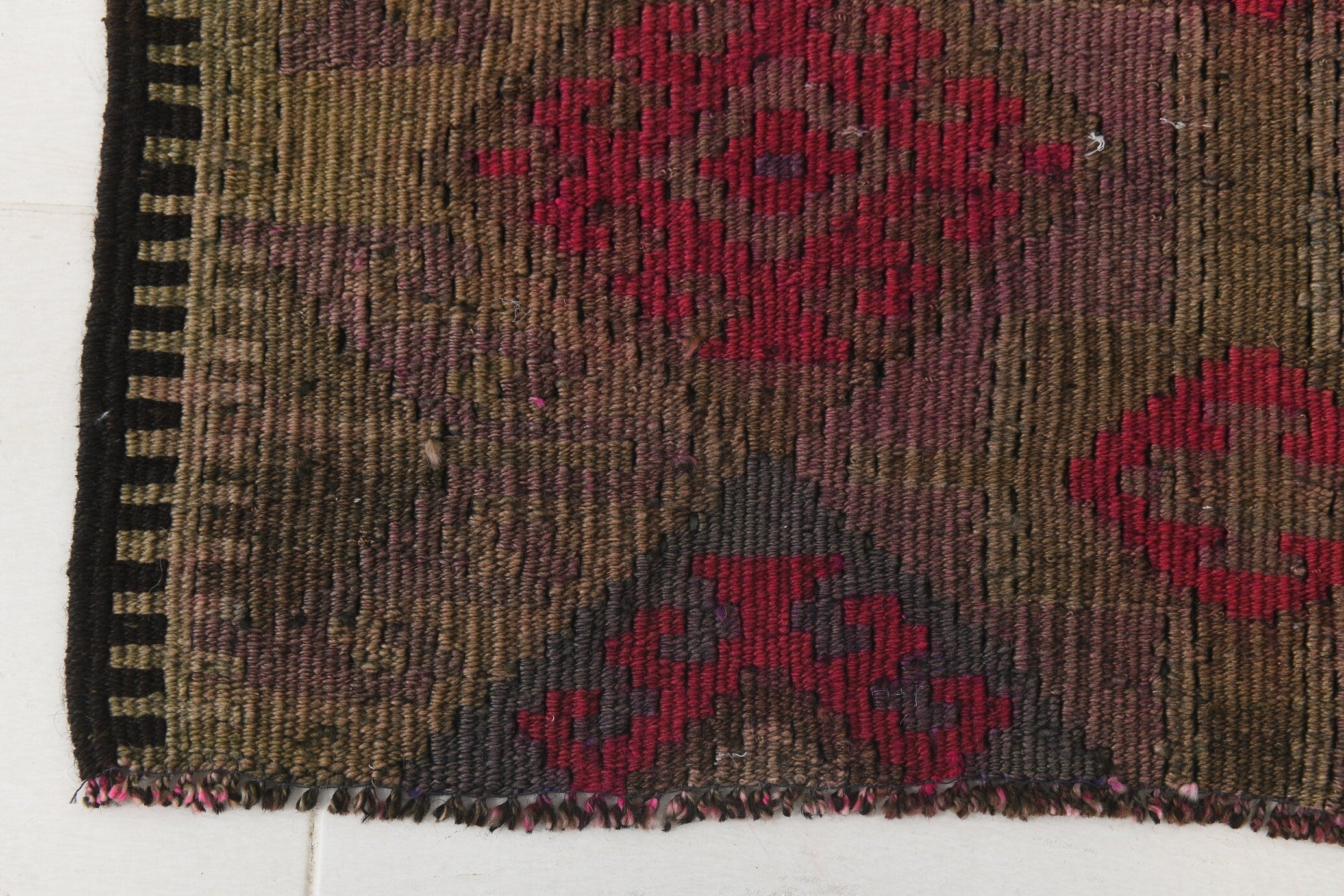 Vintage Kilim Anatolian 3’0’’ x 13’12’’ ft