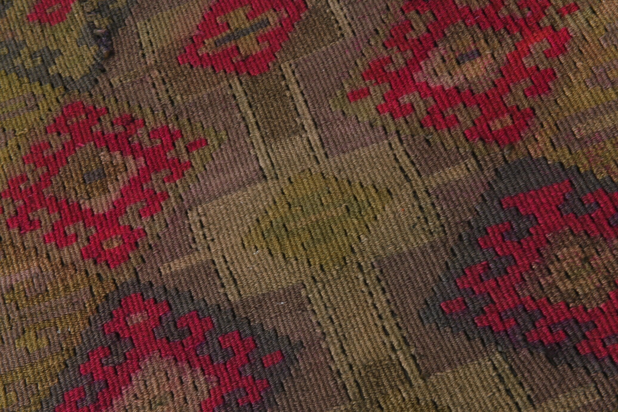 Vintage Kilim Anatolian 3’0’’ x 13’12’’ ft