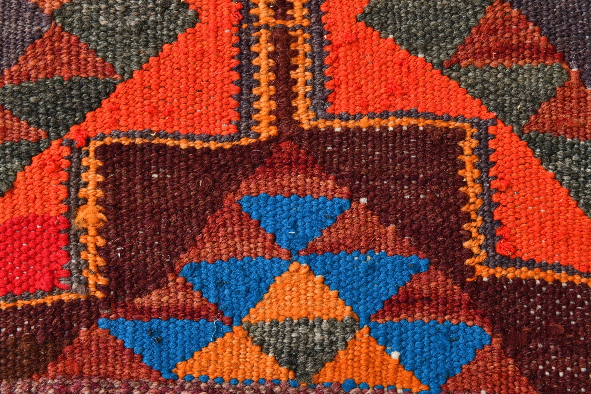 Vintage Kilim Anatolian 3’1’’ x 10’2’’ ft