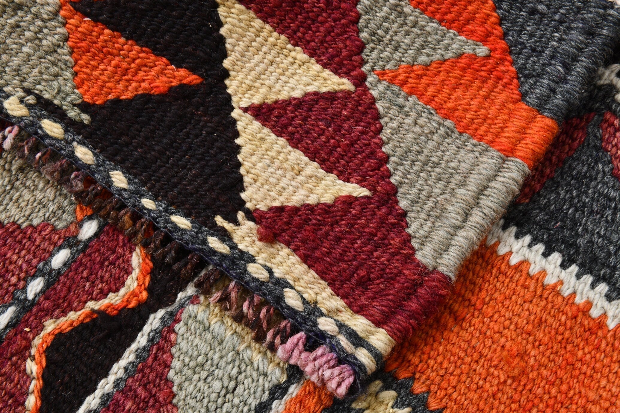 Vintage Kilim Anatolian 3’1’’ x 10’9’’ ft