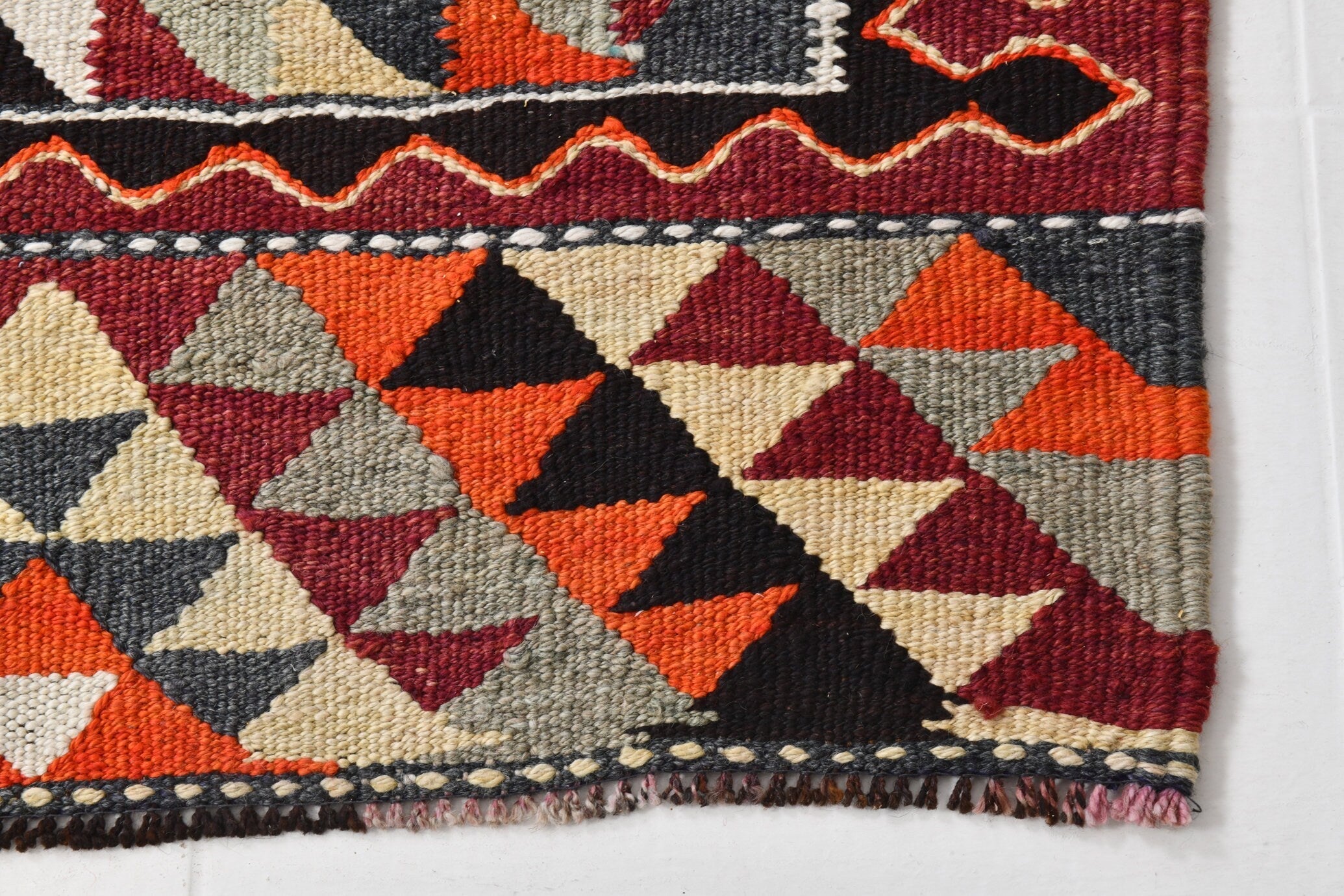 Vintage Kilim Anatolian 3’1’’ x 10’9’’ ft