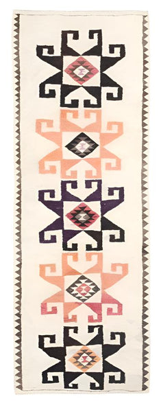 Vintage Kilim Anatolian 3'10" x 10'10" ft