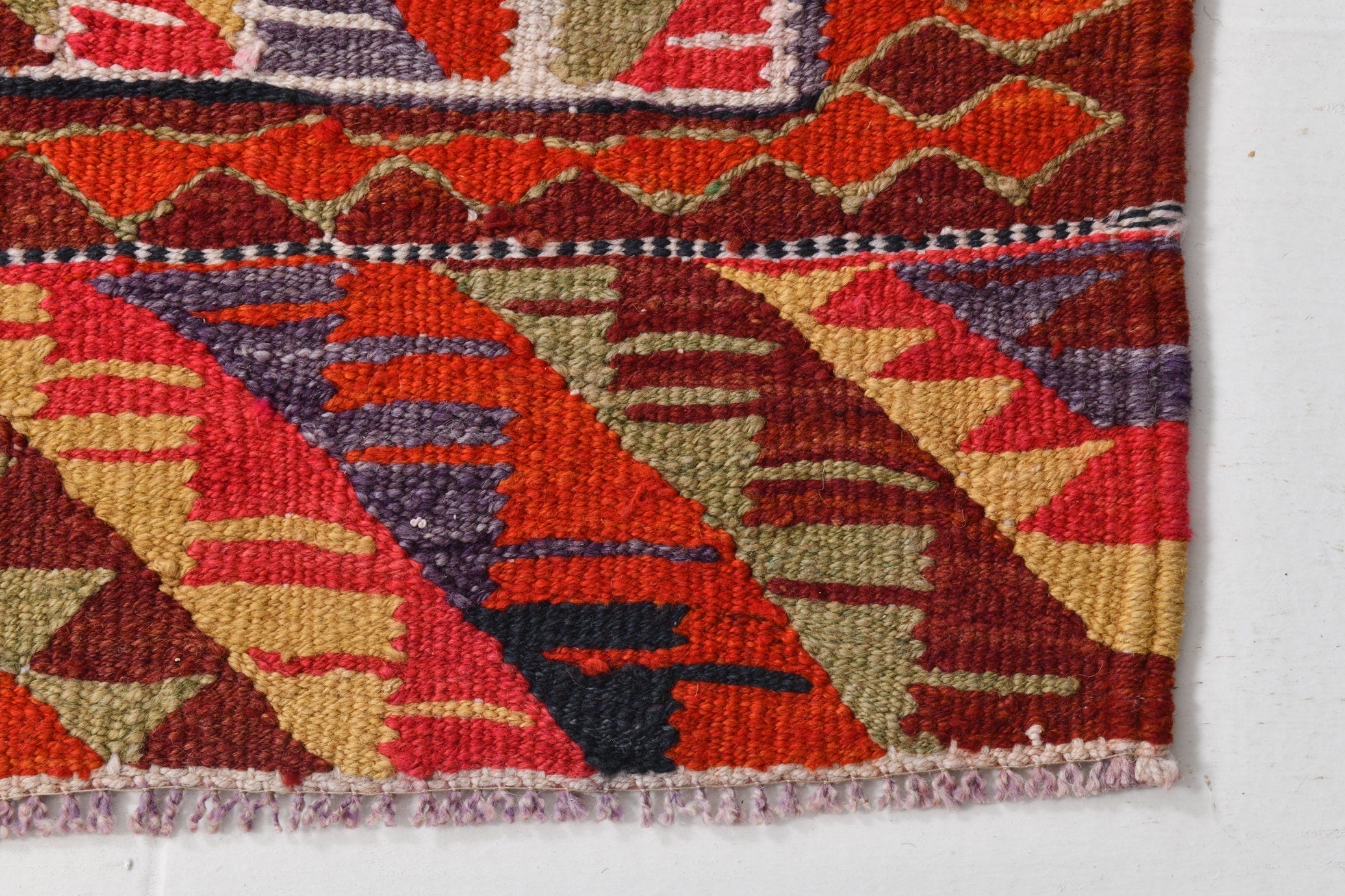 Vintage Kilim Anatolian 3'2" x 9'0" ft