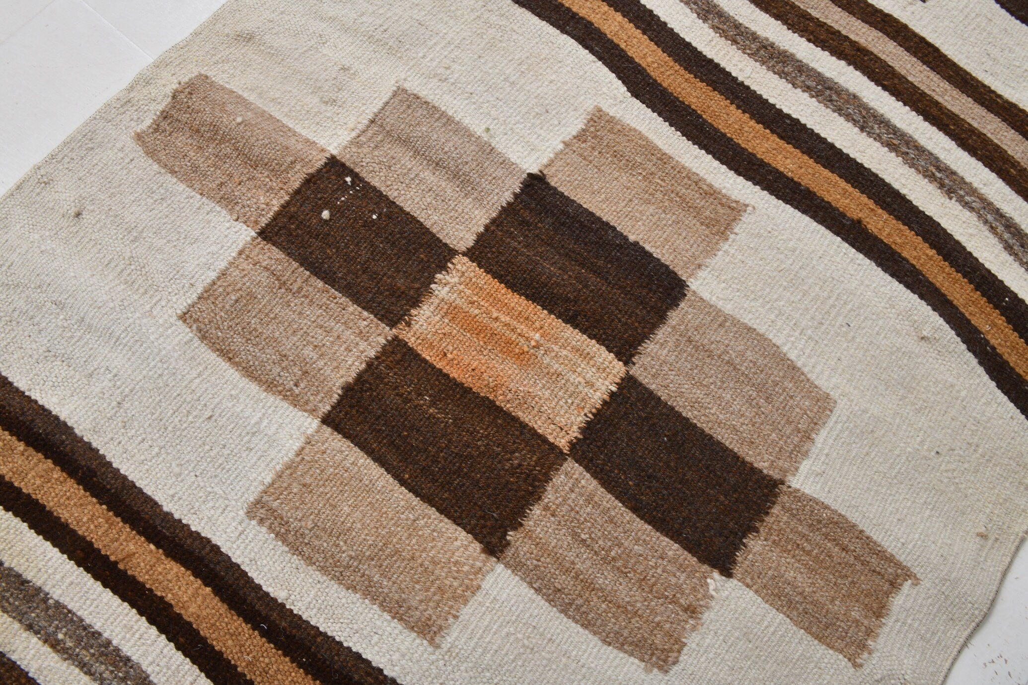 Vintage Kilim Anatolian 3'3" x 10'5" ft