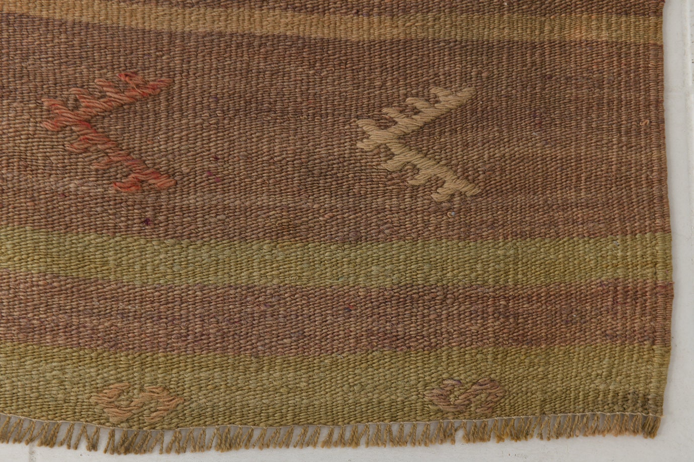 Vintage Kilim Anatolian 3'3" x 9'3" ft