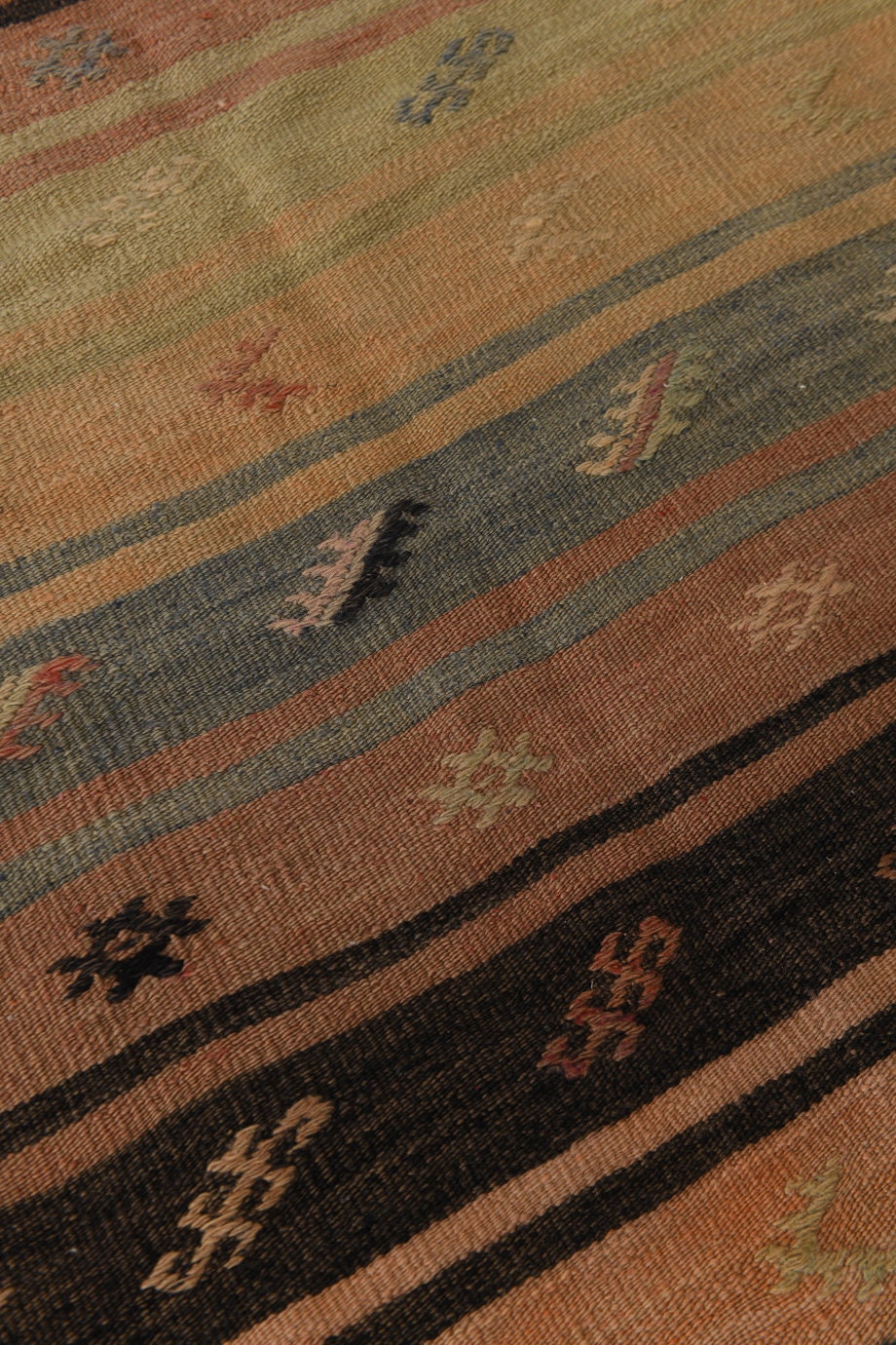 Vintage Kilim Anatolian 3'3" x 9'3" ft