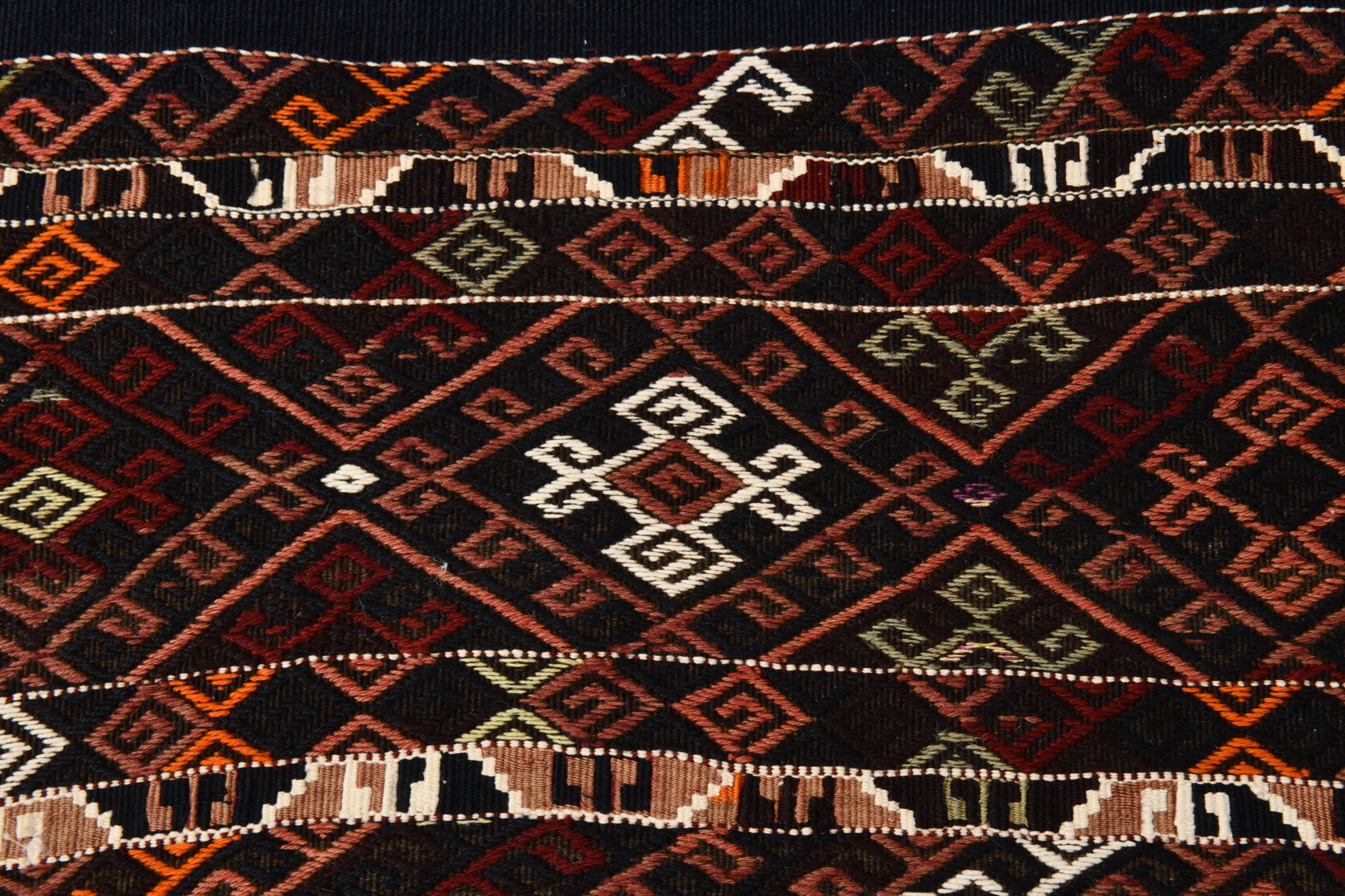 Vintage Kilim Anatolian 3’4’’ x 11’2’’ ft