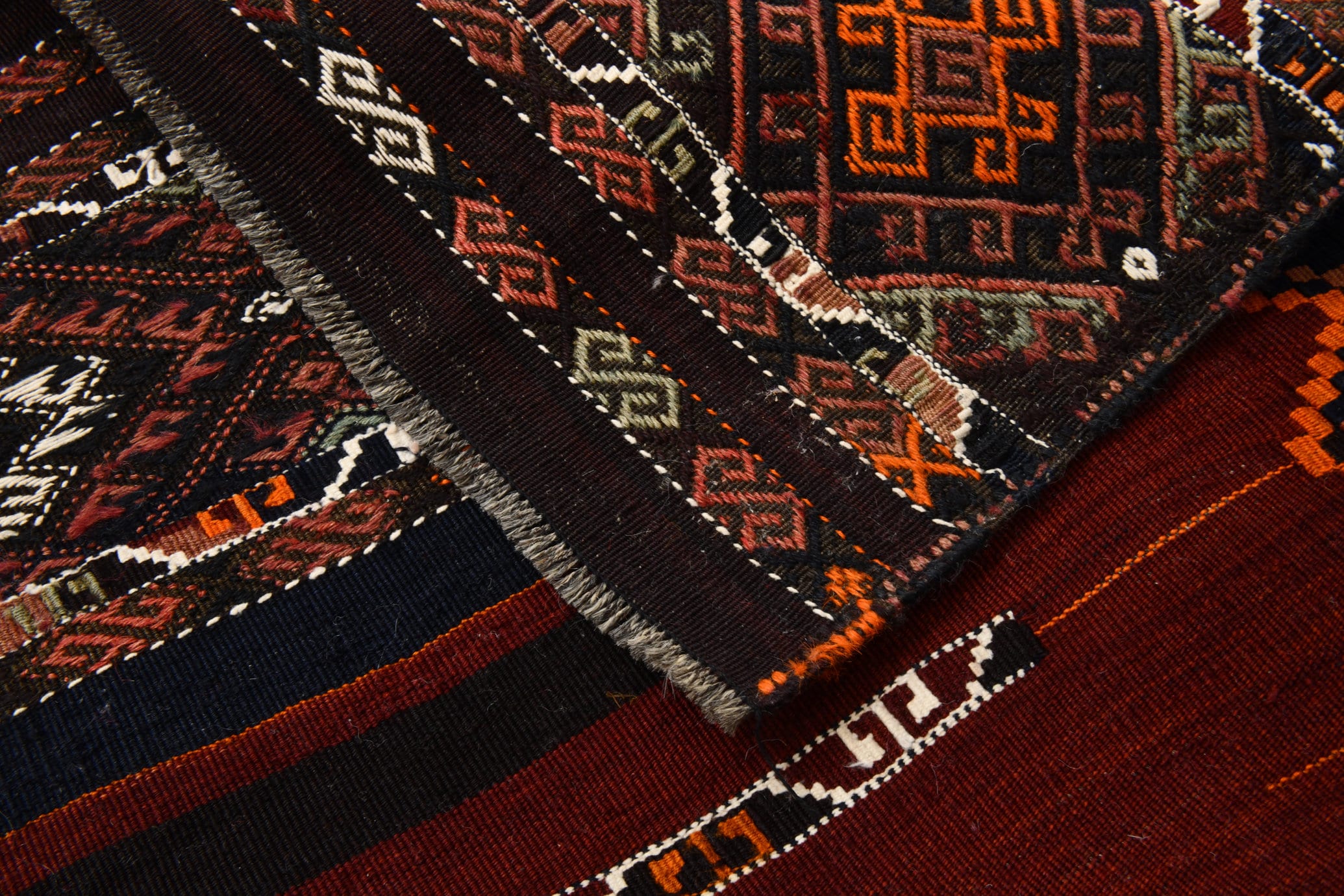 Vintage Kilim Anatolian 3’4’’ x 11’2’’ ft