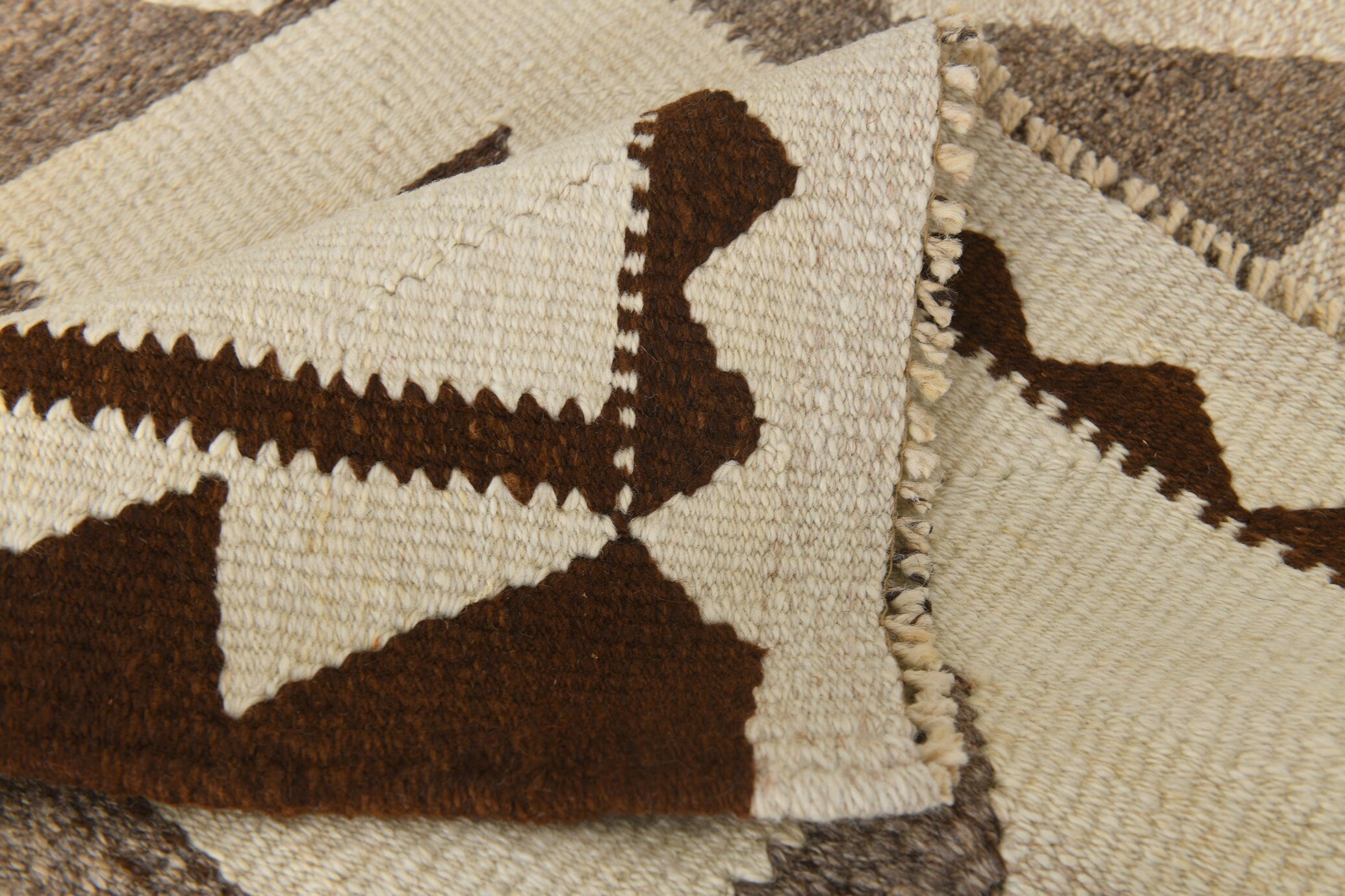 Vintage Kilim Anatolian 3'4" x 12'6" ft