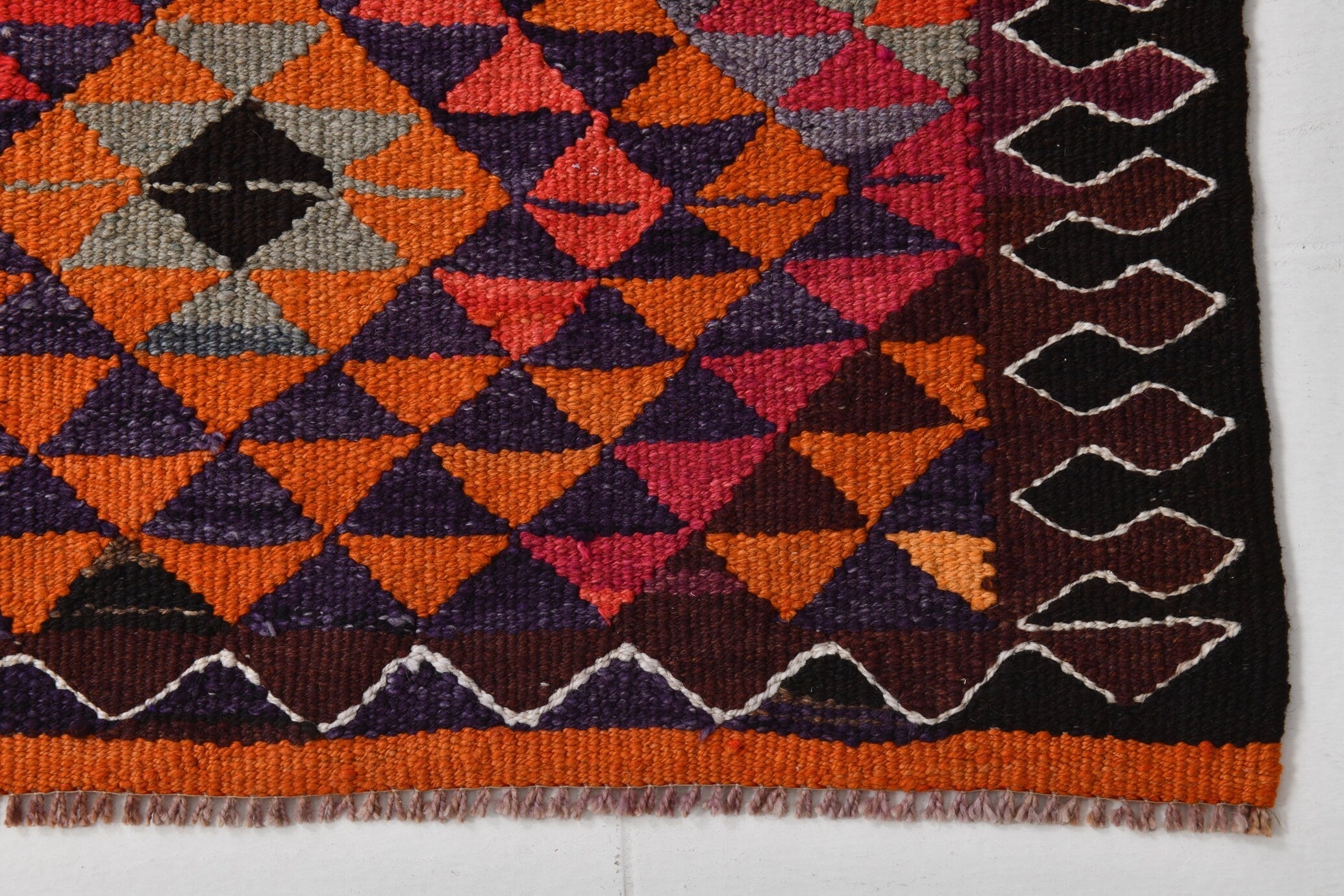 Vintage Kilim Anatolian 3’4’’ x 9’10’’ ft