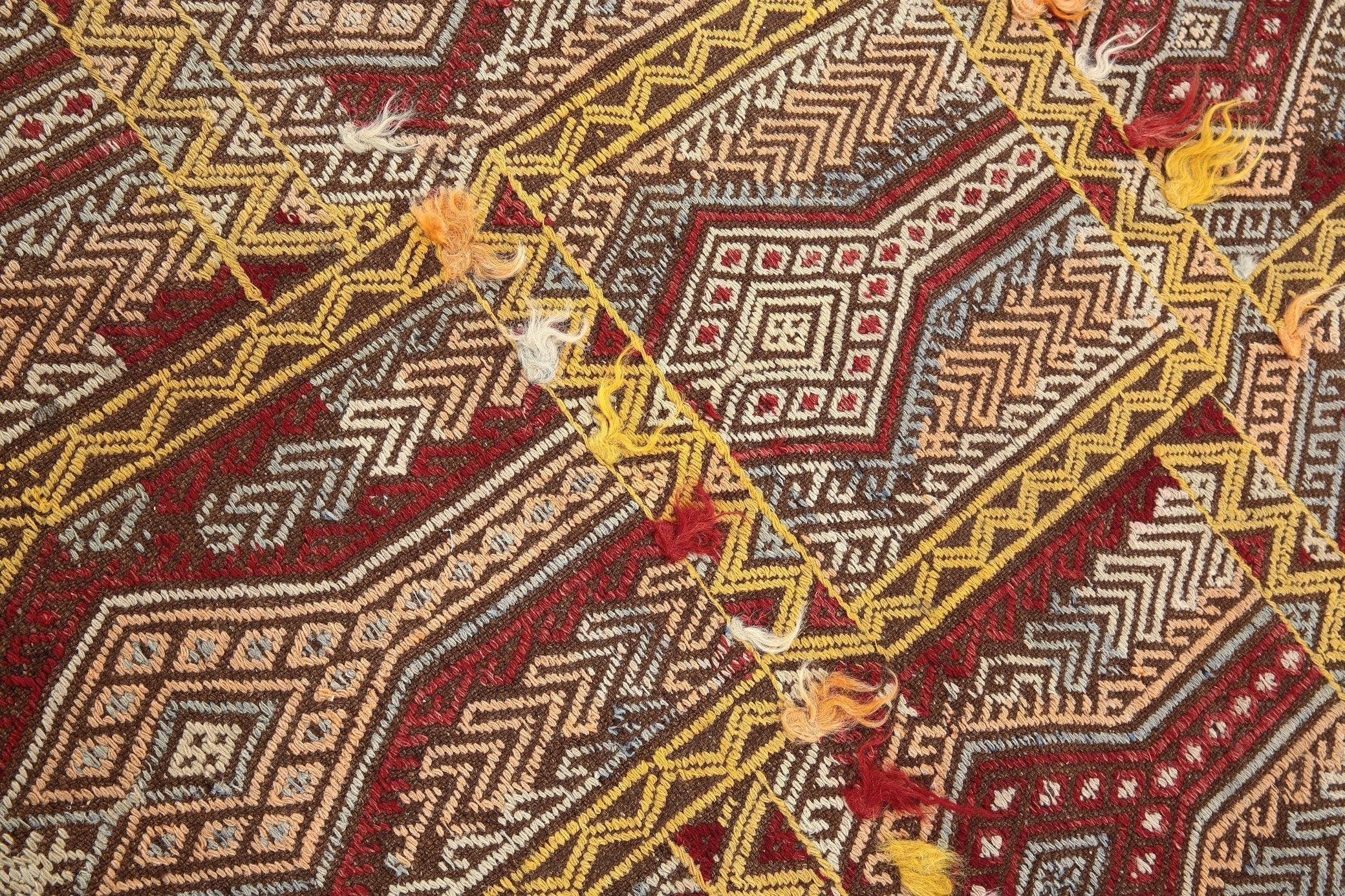 Vintage Kilim Anatolian 3'5" x 4'5" ft