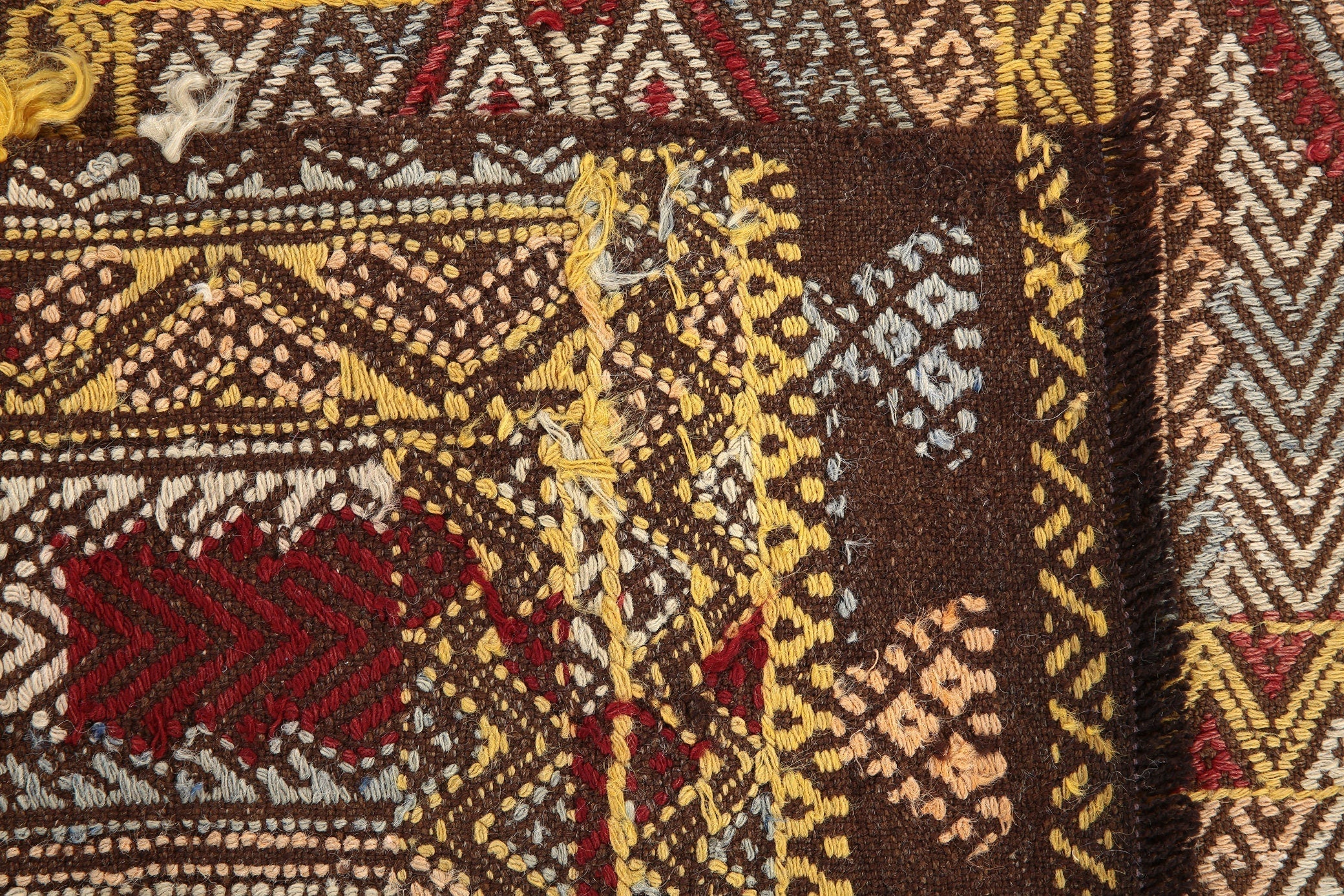 Vintage Kilim Anatolian 3'5" x 4'5" ft