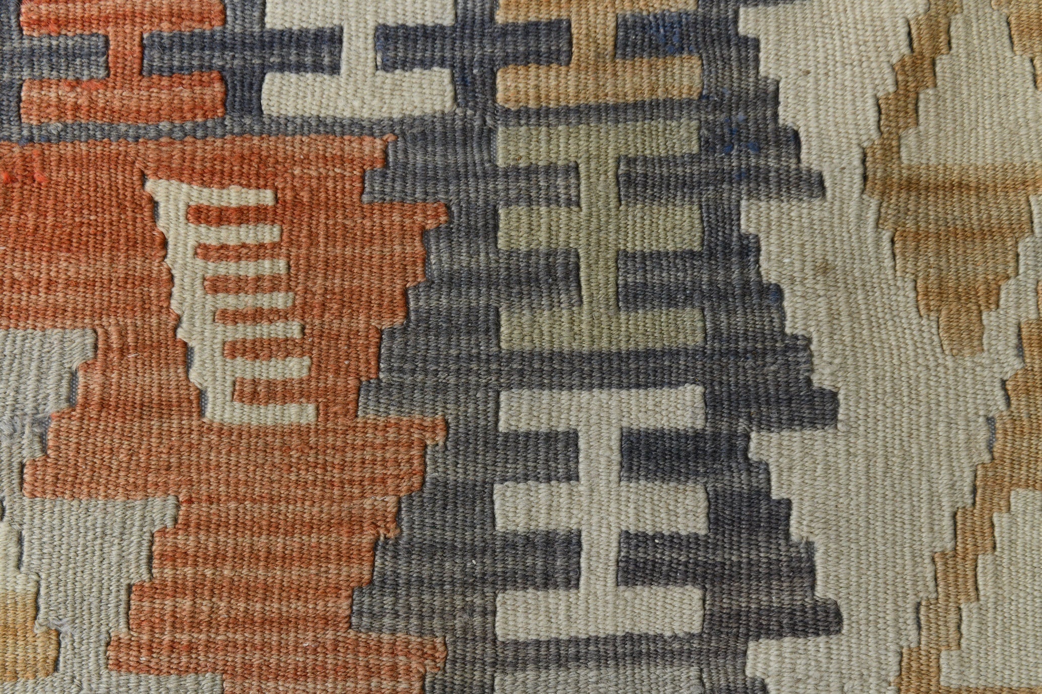 Vintage Kilim Anatolian 3'6" x 3'9" ft