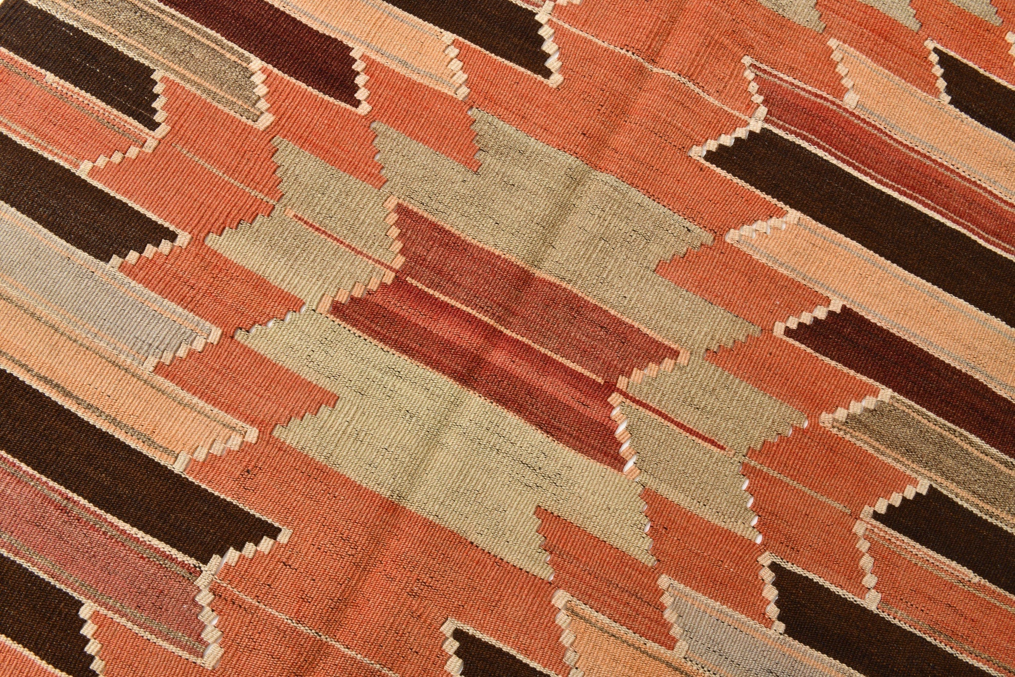 Vintage Kilim Anatolian 3'7" x 9'11" ft