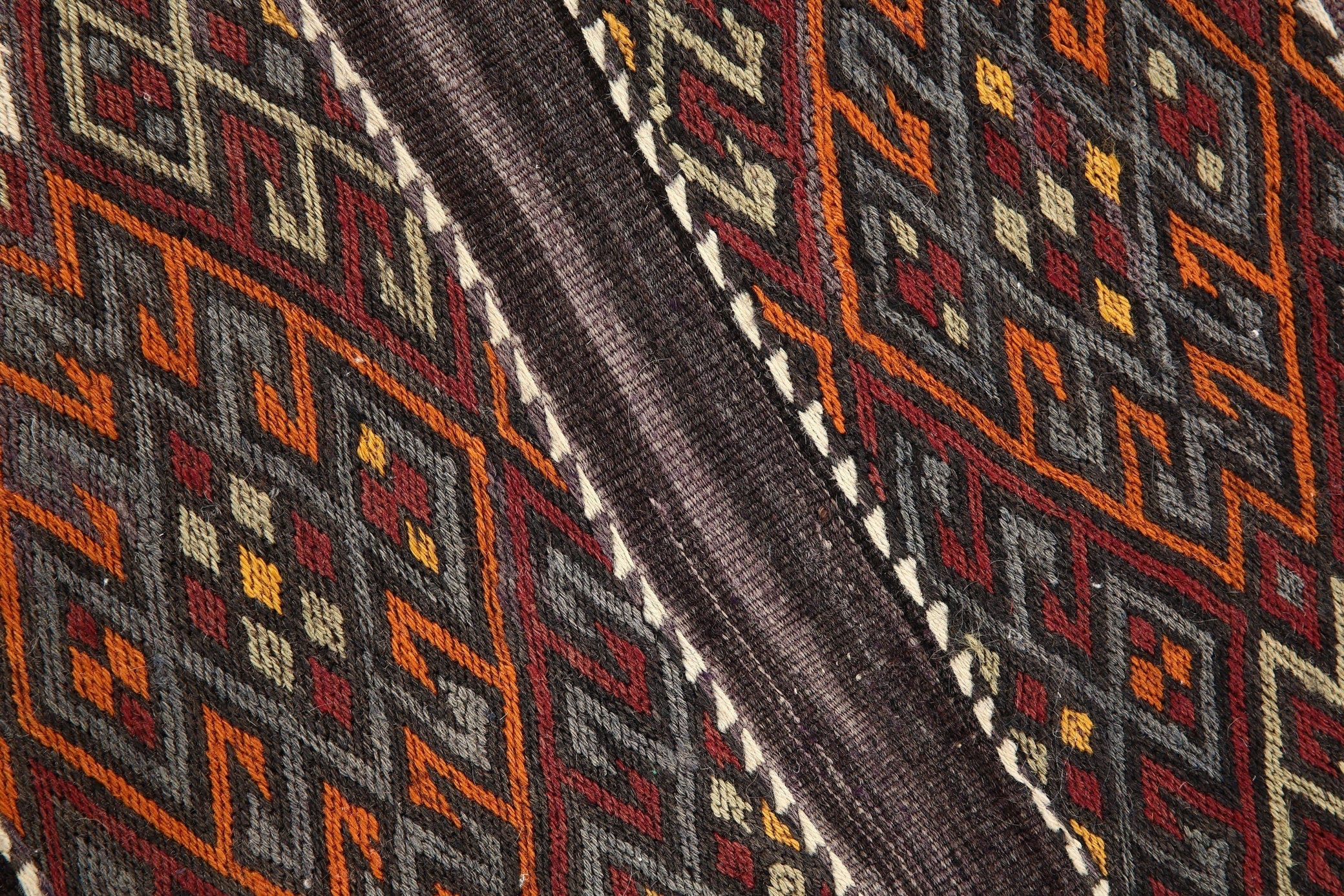 Vintage Kilim Anatolian 3'8" x 5'10" ft