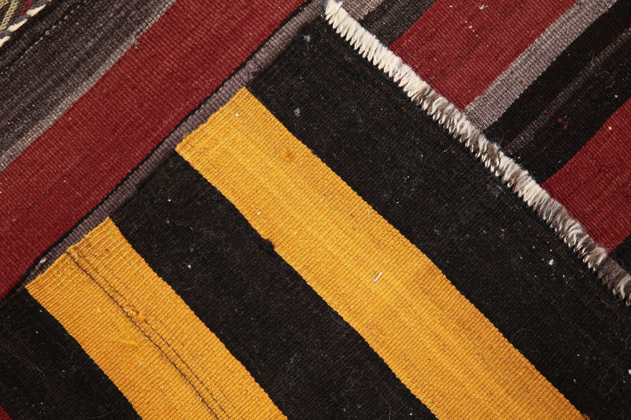 Vintage Kilim Anatolian 3'8" x 5'10" ft