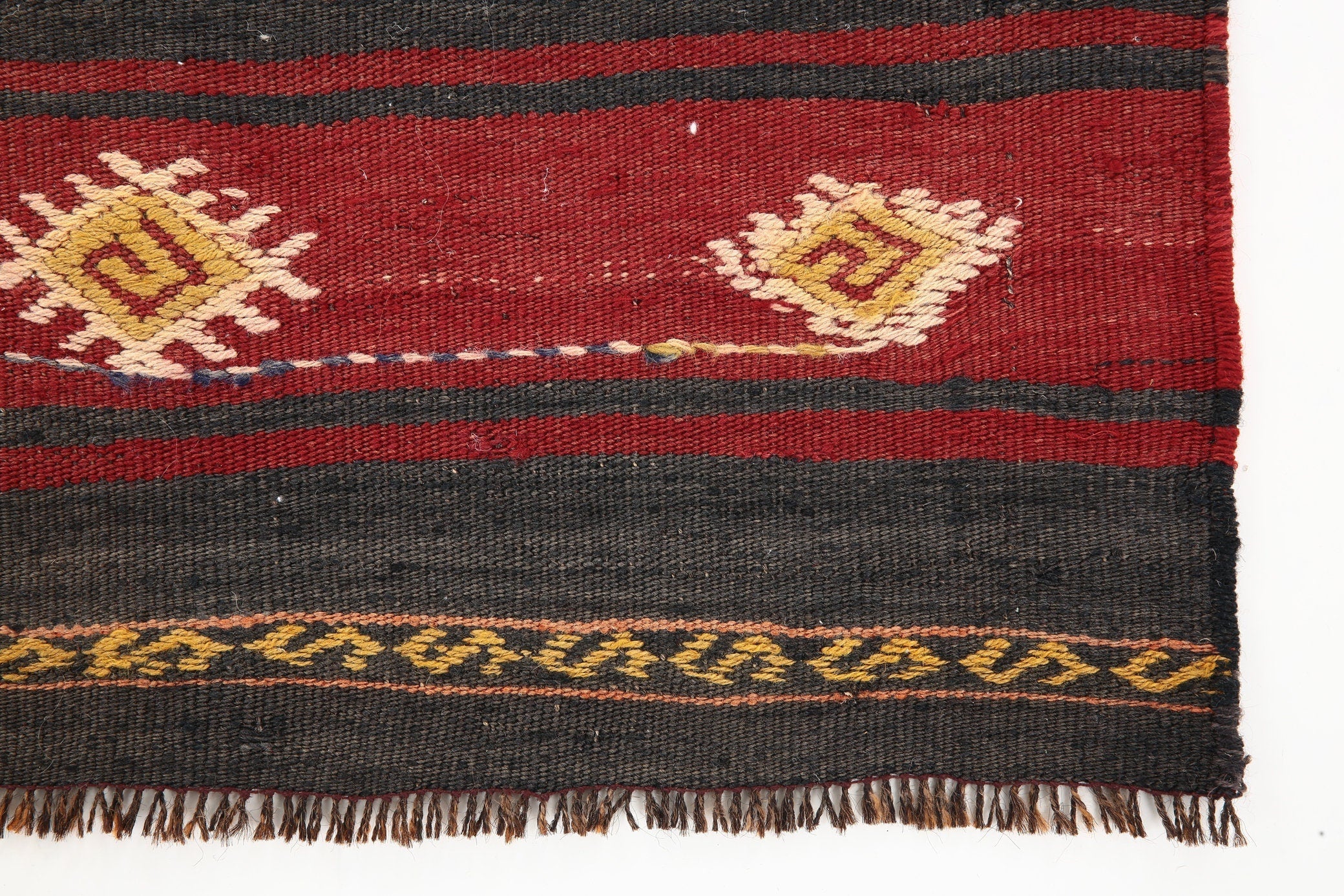Vintage Kilim Anatolian 4'0" x 5'2" ft