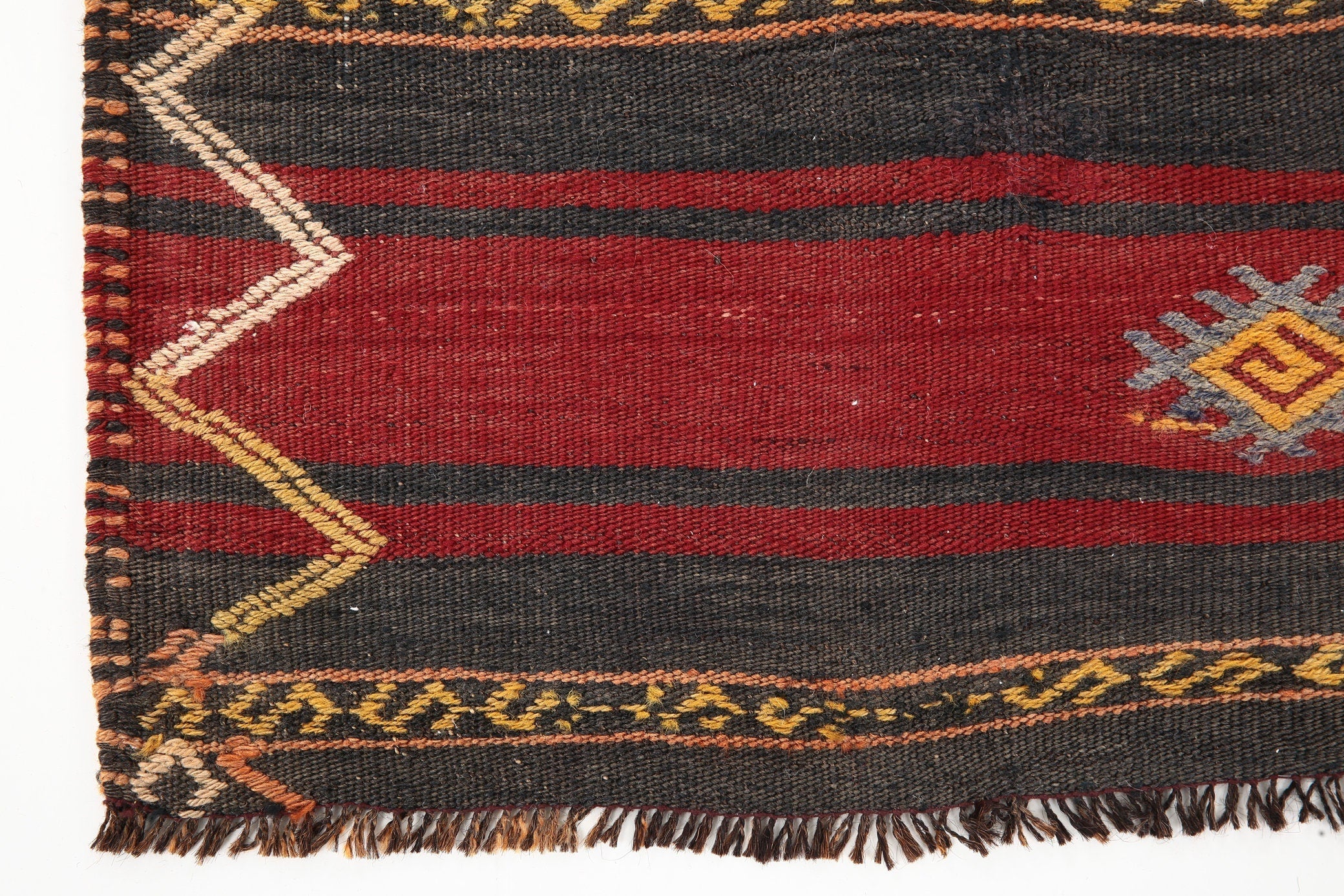 Vintage Kilim Anatolian 4'0" x 5'2" ft