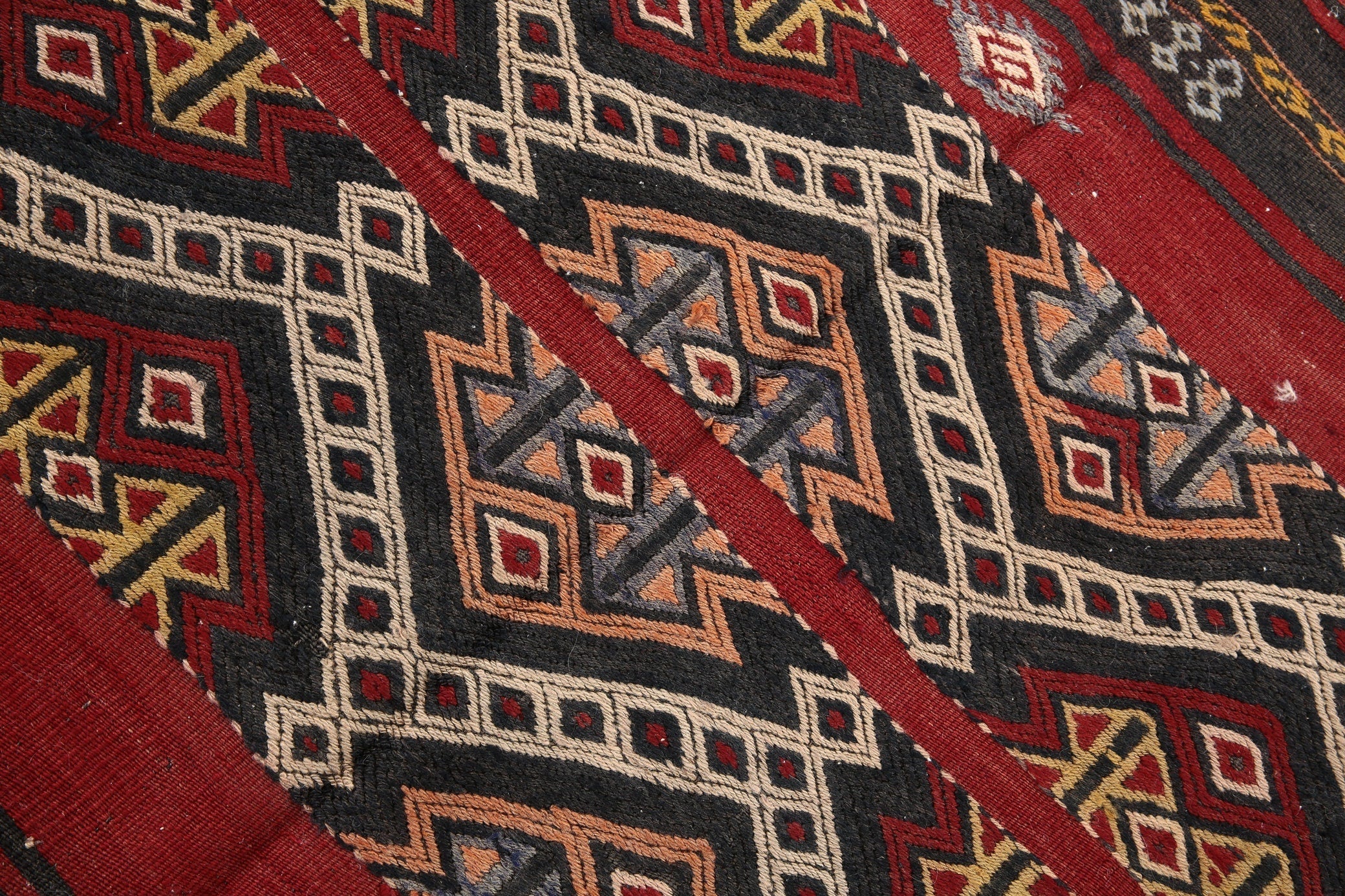 Vintage Kilim Anatolian 4'0" x 5'2" ft