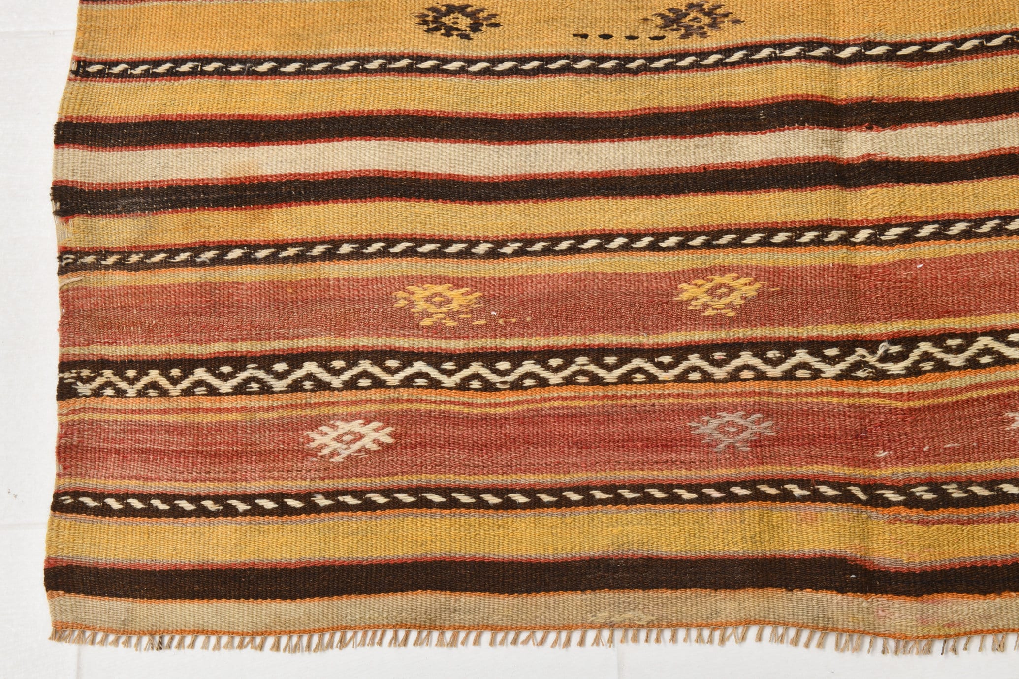 Vintage Kilim Anatolian 4'1" x 6'7" ft