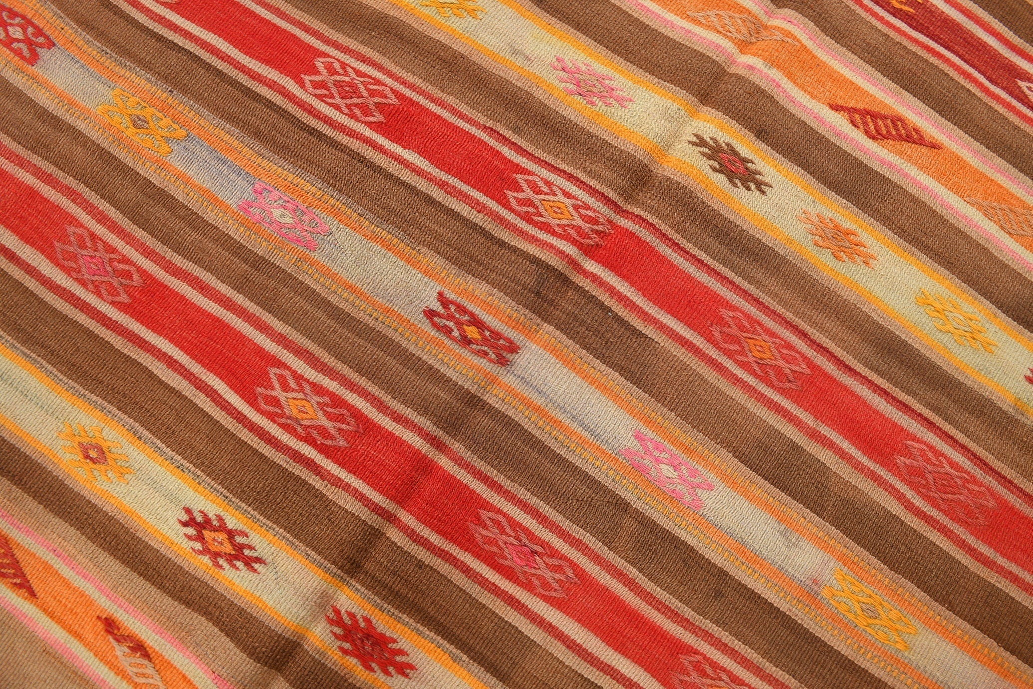 Vintage Kilim Anatolian 4’10’’ x 7’10’’ ft