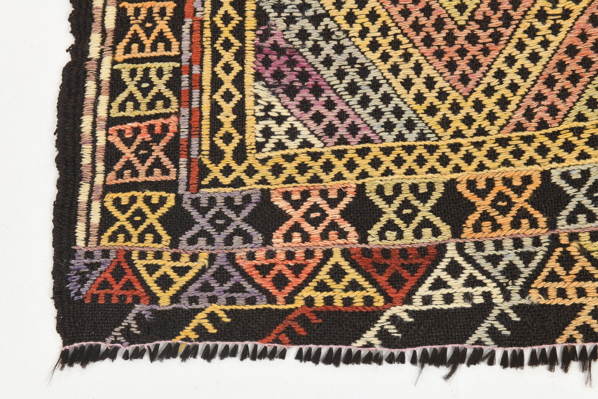Vintage Kilim Anatolian 4’10’’ x 8’1’’ ft