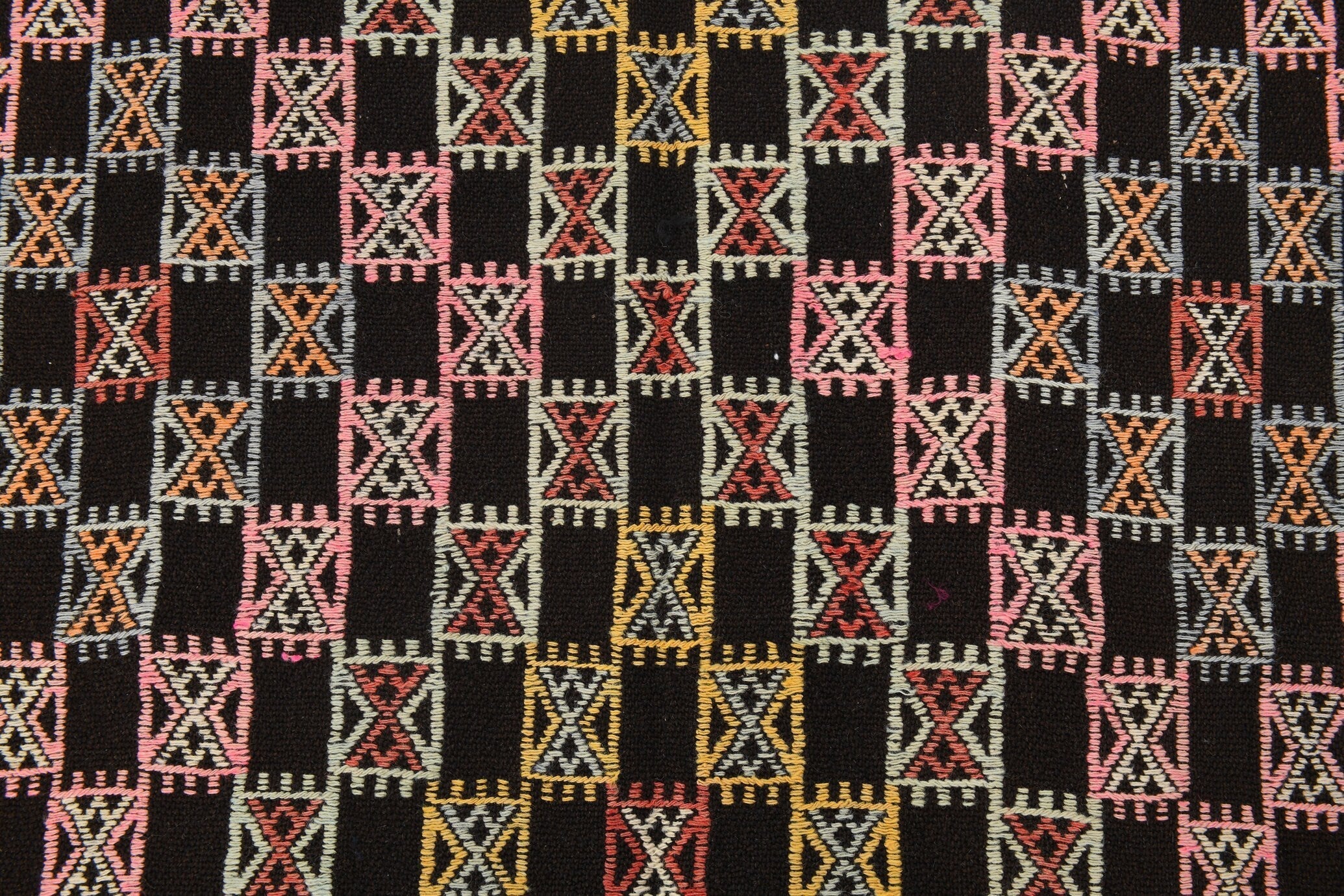 Vintage Kilim Anatolian 4'10" x 8'7" ft