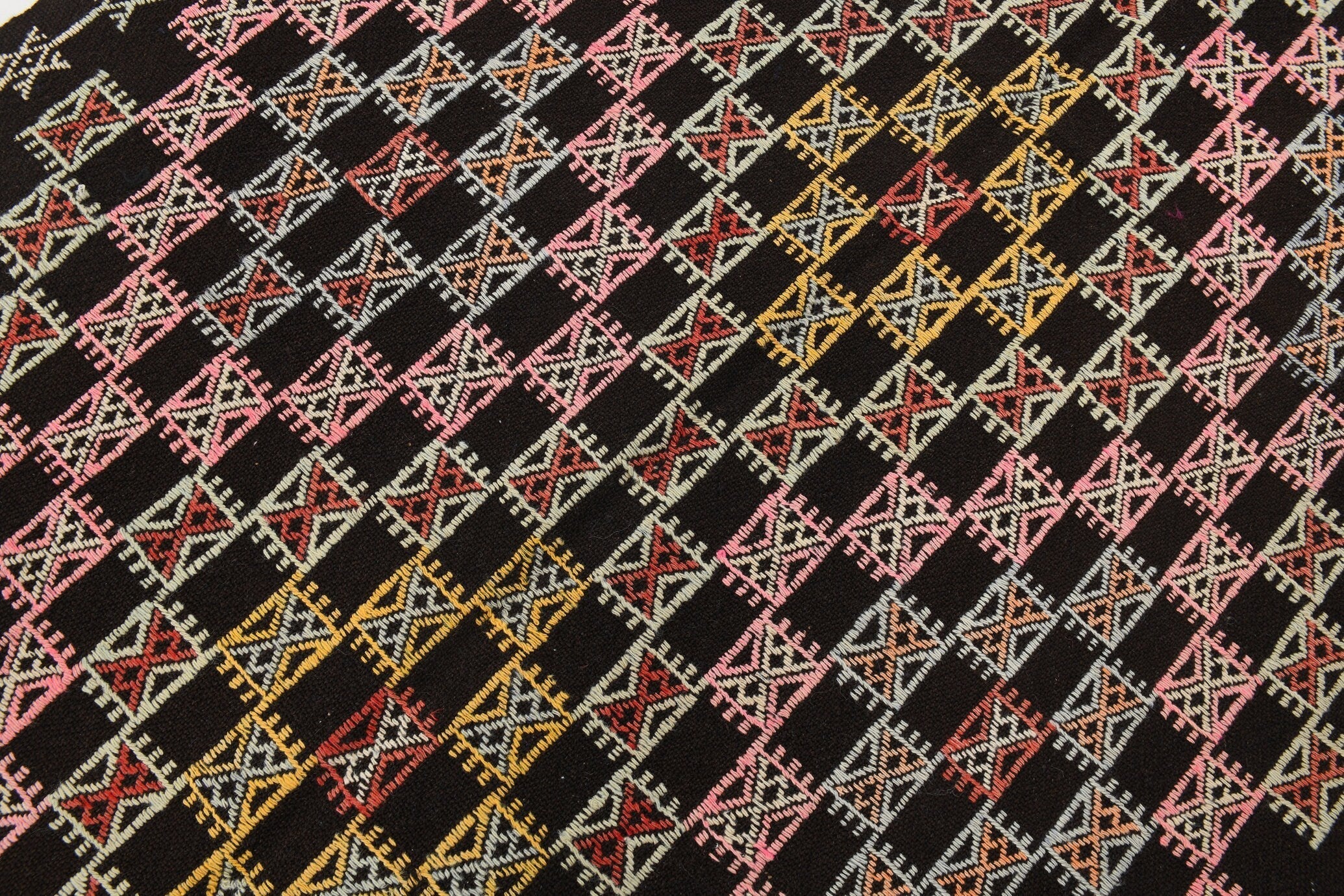 Vintage Kilim Anatolian 4'10" x 8'7" ft