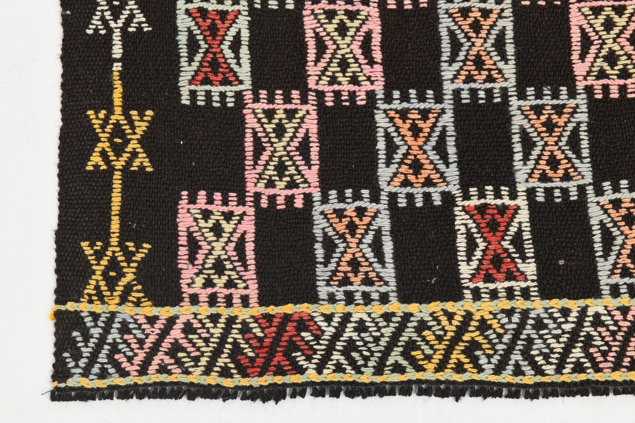 Vintage Kilim Anatolian 4'10" x 8'7" ft