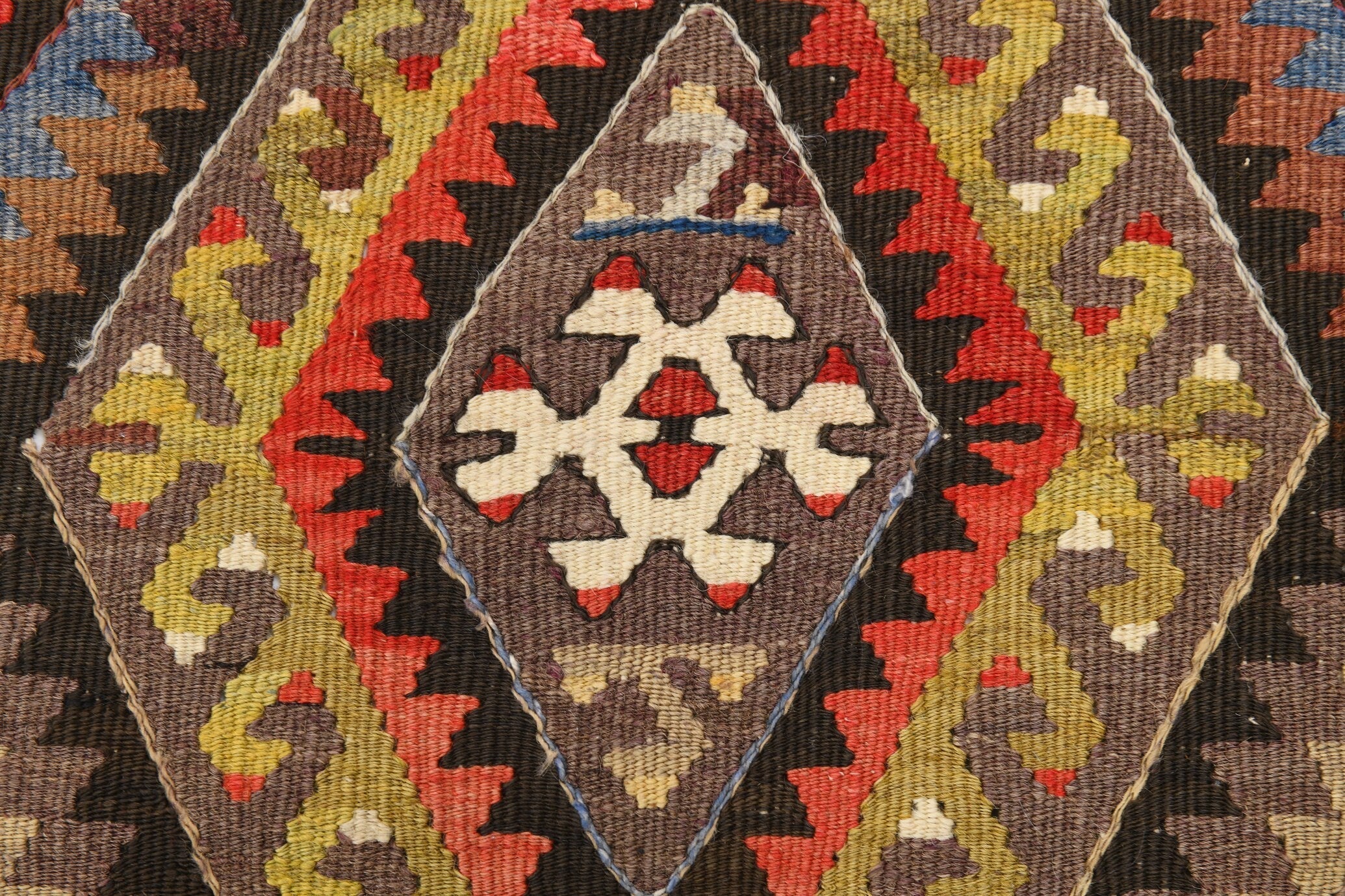 Vintage Kilim Anatolian 4'10" x 9'9" ft