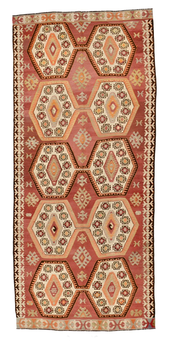Vintage Kilim Anatolian 4’11’’ x 10’11’’ ft