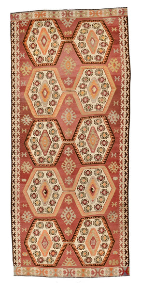 Vintage Kilim Anatolian 4’11’’ x 10’11’’ ft