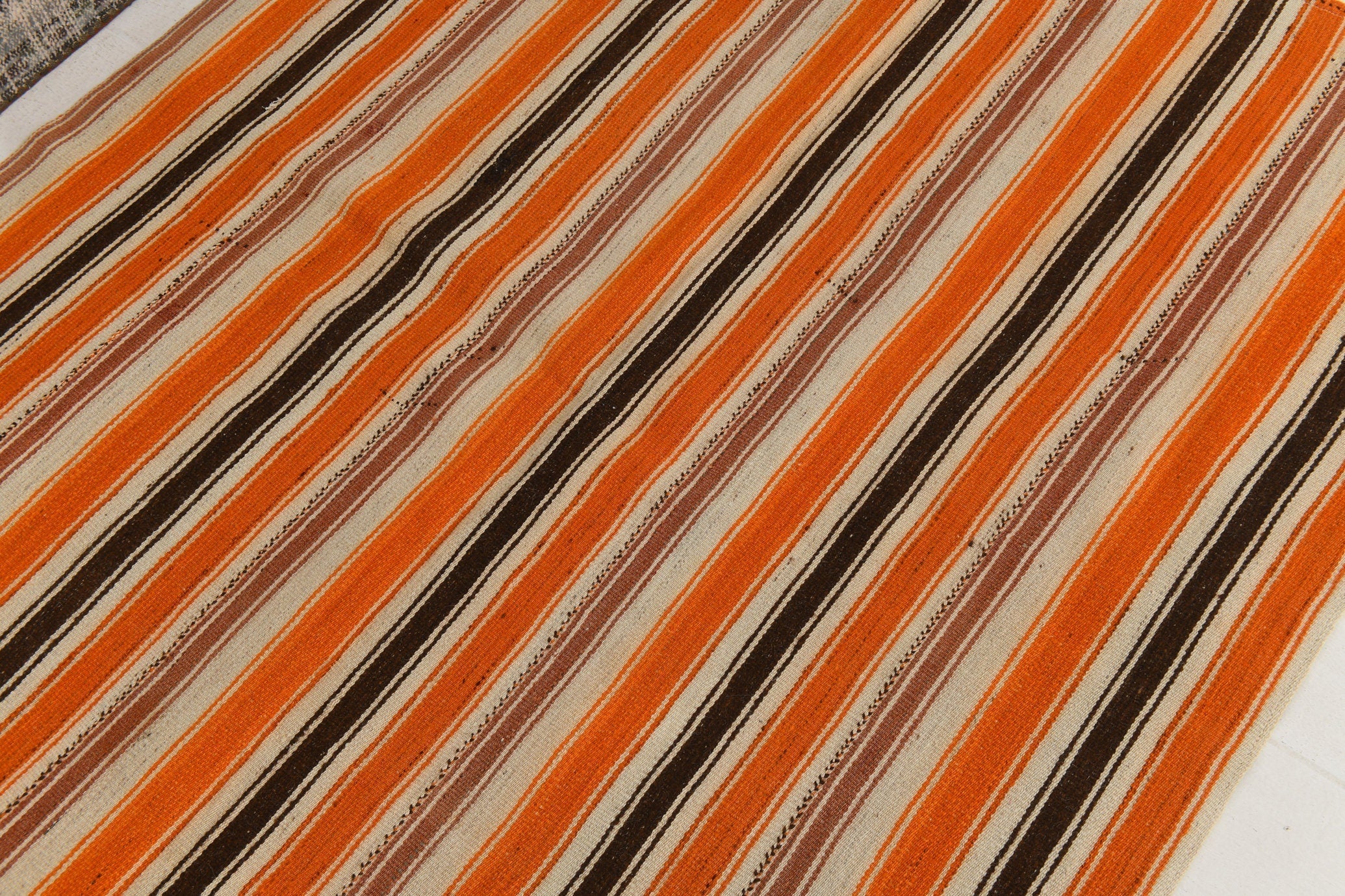 Vintage Kilim Anatolian 4'11" x 5'10" ft