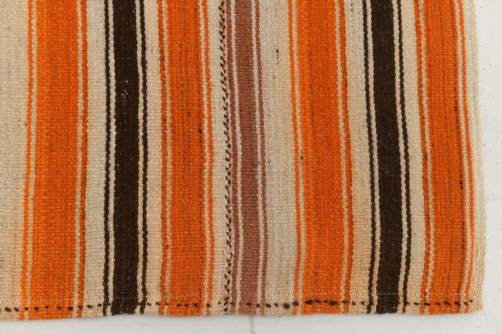 Vintage Kilim Anatolian 4'11" x 5'10" ft