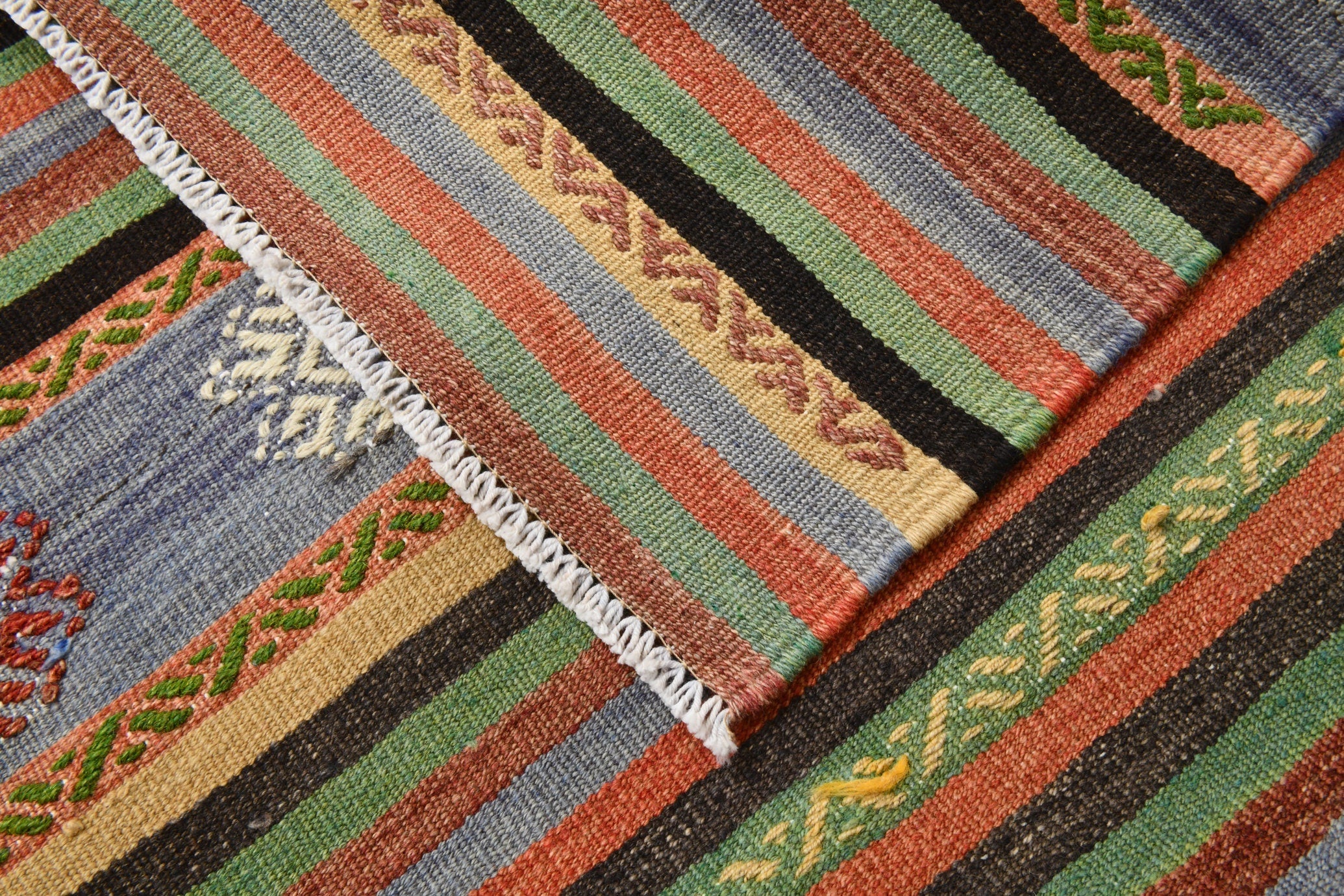 Vintage Kilim Anatolian 4'11" x 6'11" ft