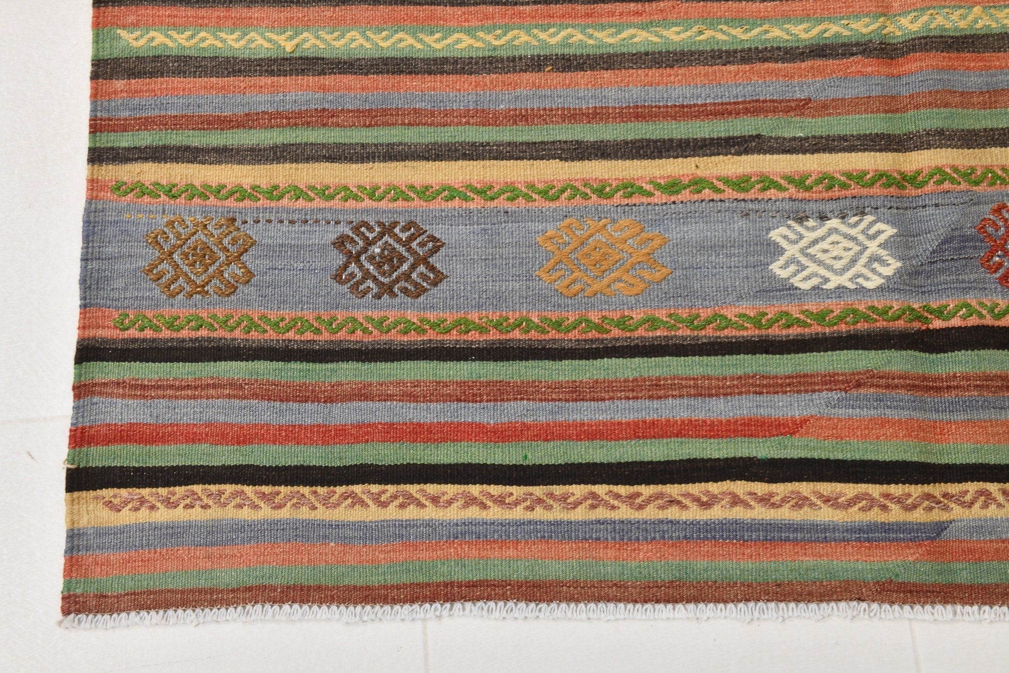 Vintage Kilim Anatolian 4'11" x 6'11" ft