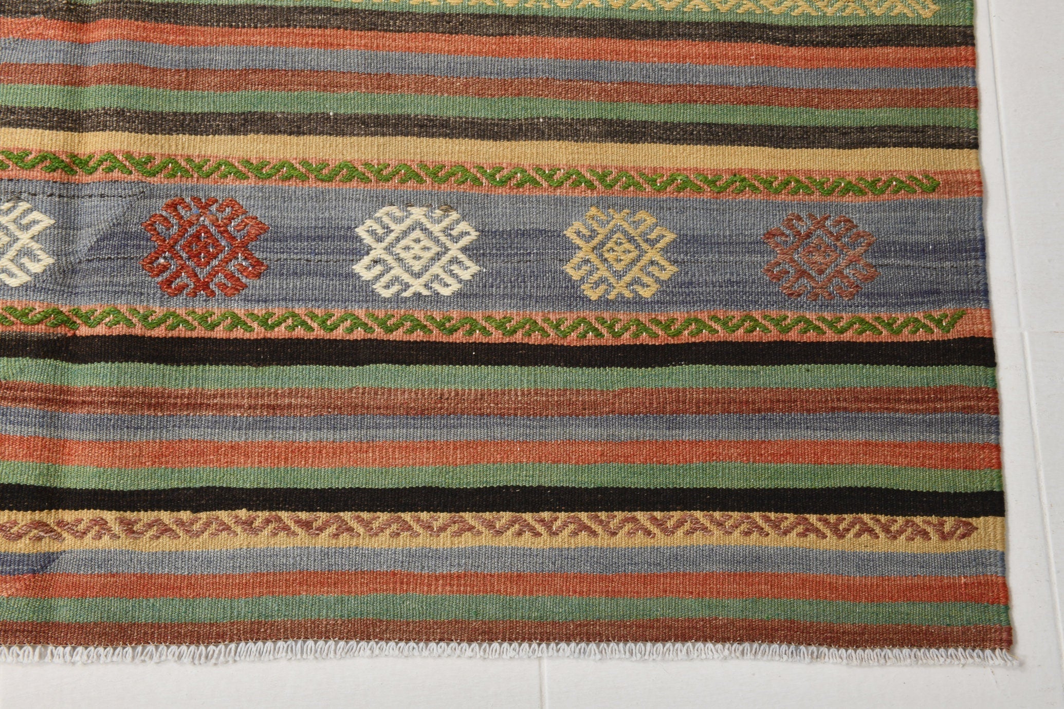 Vintage Kilim Anatolian 4'11" x 6'11" ft