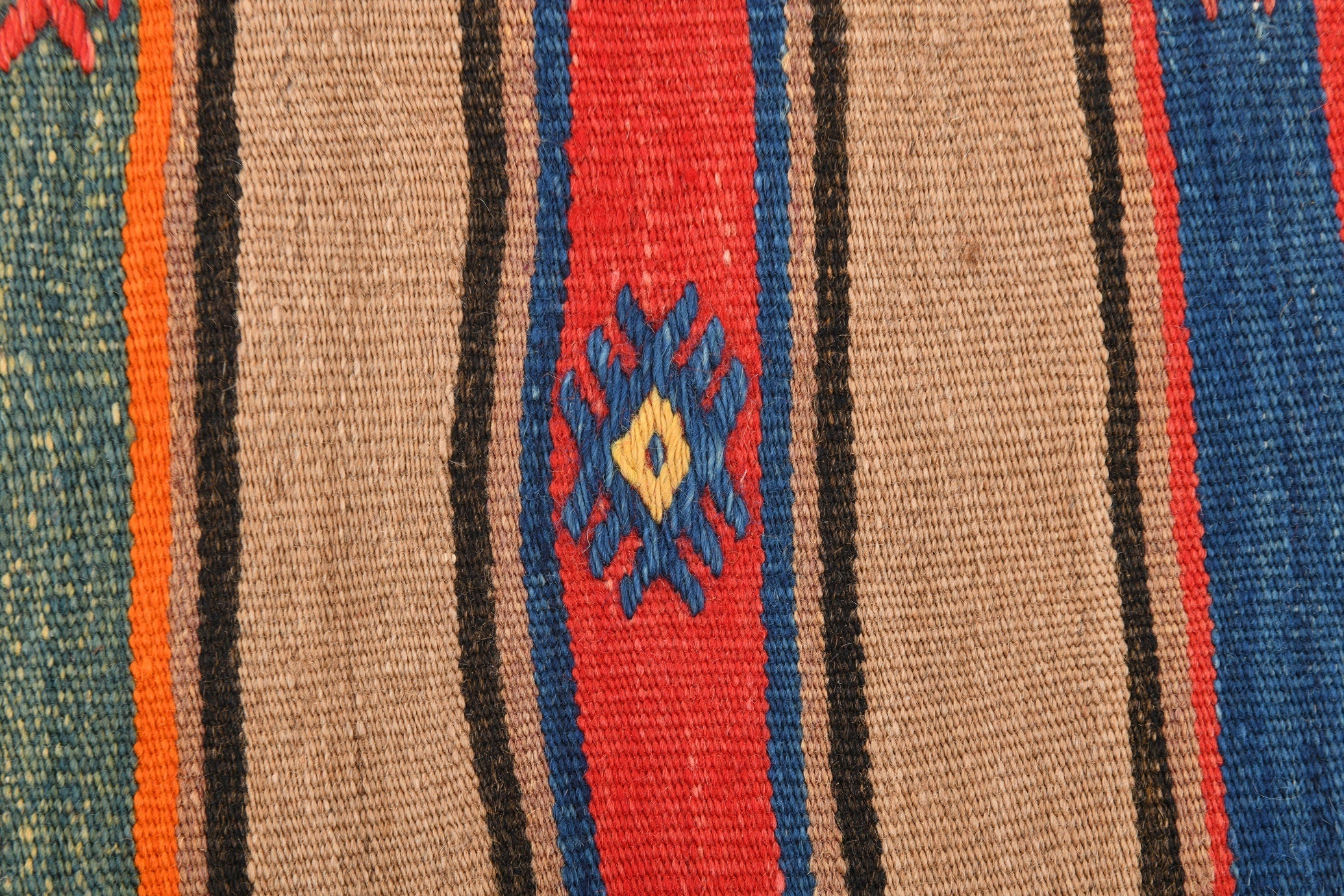 Vintage Kilim Anatolian 4'11" x 7'6" ft